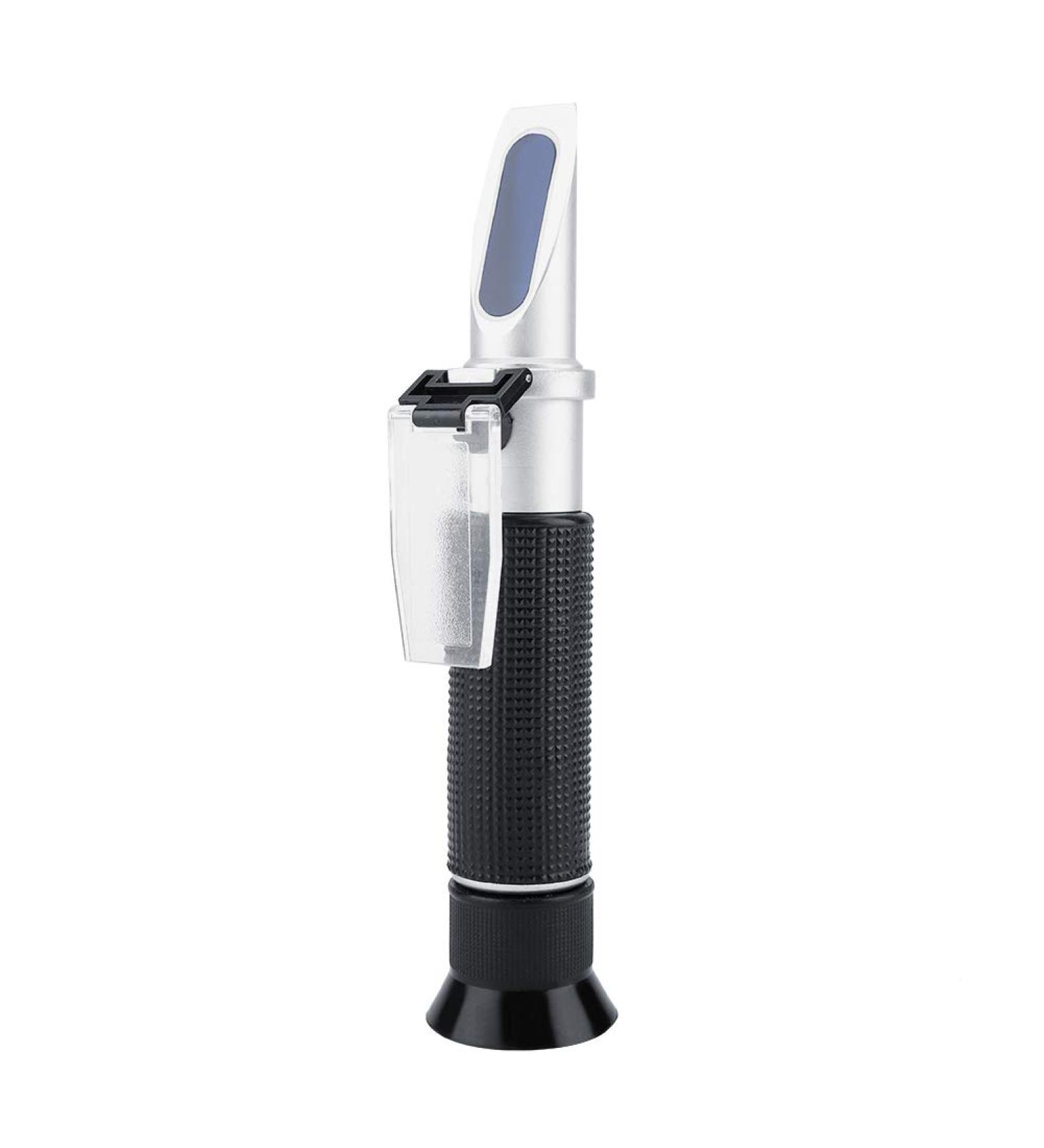 0-100% Salinity Refractometer Handheld Salinometer Sea Water Salt Concentration Tester Meter with Automatic Temperature Compensation for Seawater and Marine Fishkeeping Aquarium - Buy Online on GoSupps.com
