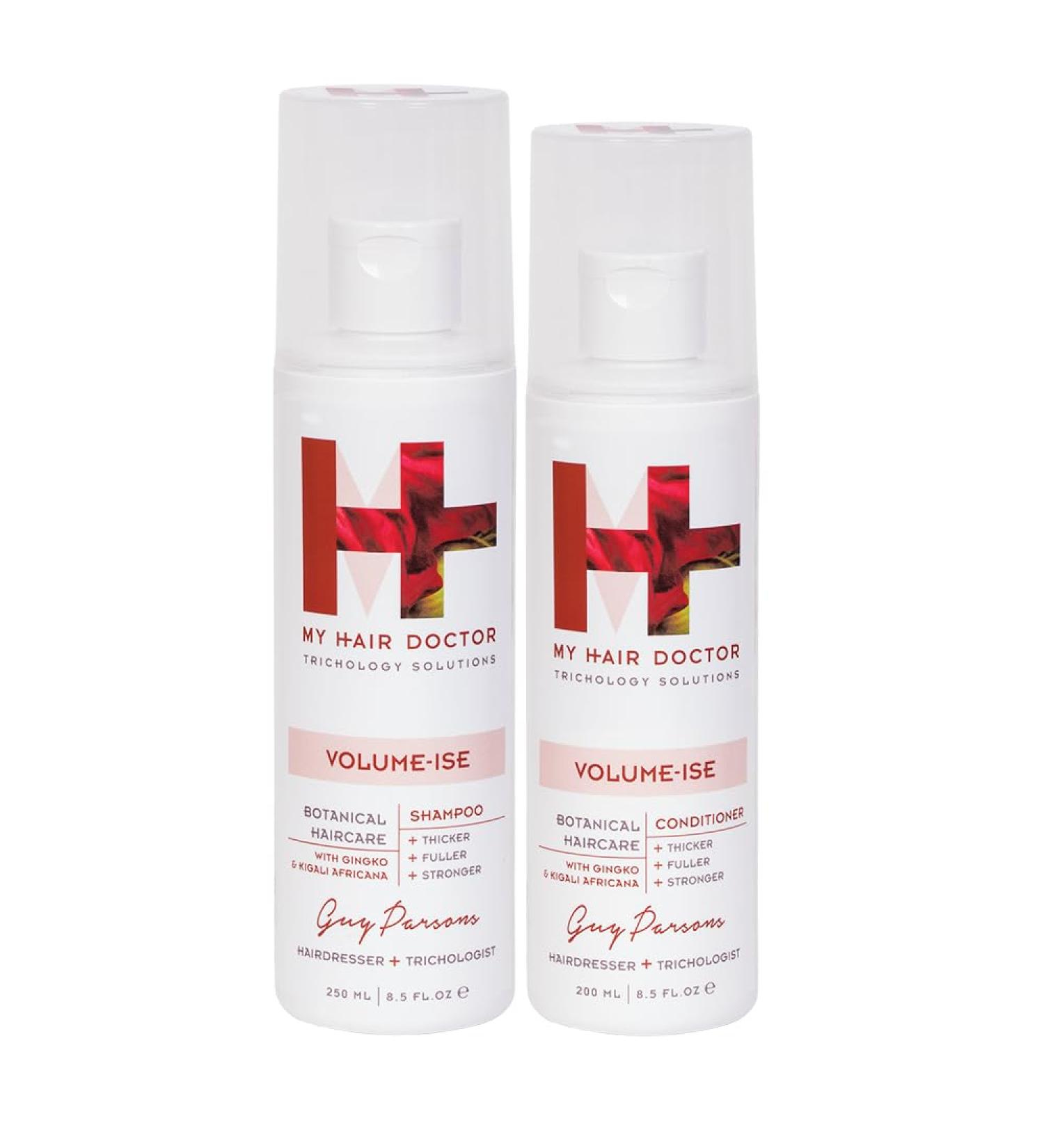  MY HAIR DOCTOR MY HAIR DOCTOR Volume-ise Maximizer Thickening Shampoo (250 ml) and Conditioner (200 ml) - Duo set for fine thinning hair sulfate-free vegan hair care - Buy Online on GoSupps.com
