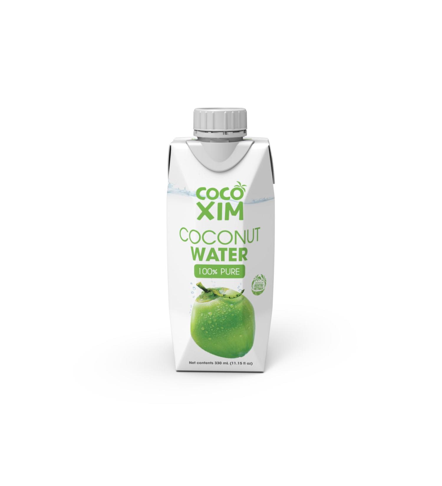 COCOXIM | Eau de noix de coco pure fra che et naturelle Rafra chissante et hydratante Riche en vitamines et min raux naturels (lot de 12) - Buy Online on GoSupps.com