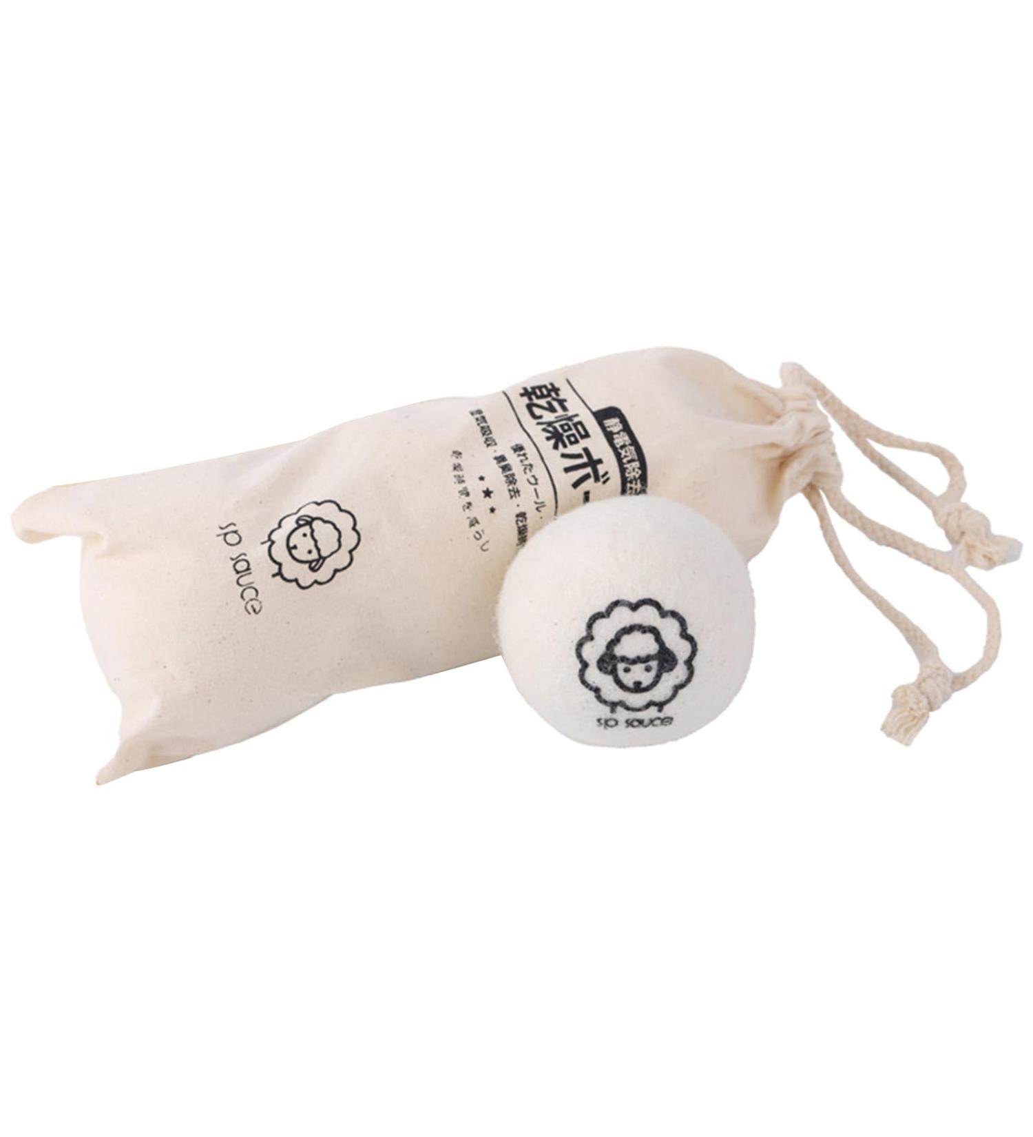 ASHLUYAK 3pcs Dryer Wool Ball for Clothes Reusable Wool Dry Ball 7cm Home Washing Machine Accessories Softener Washing Machine for Dryer Wool - Buy Online on GoSupps.com