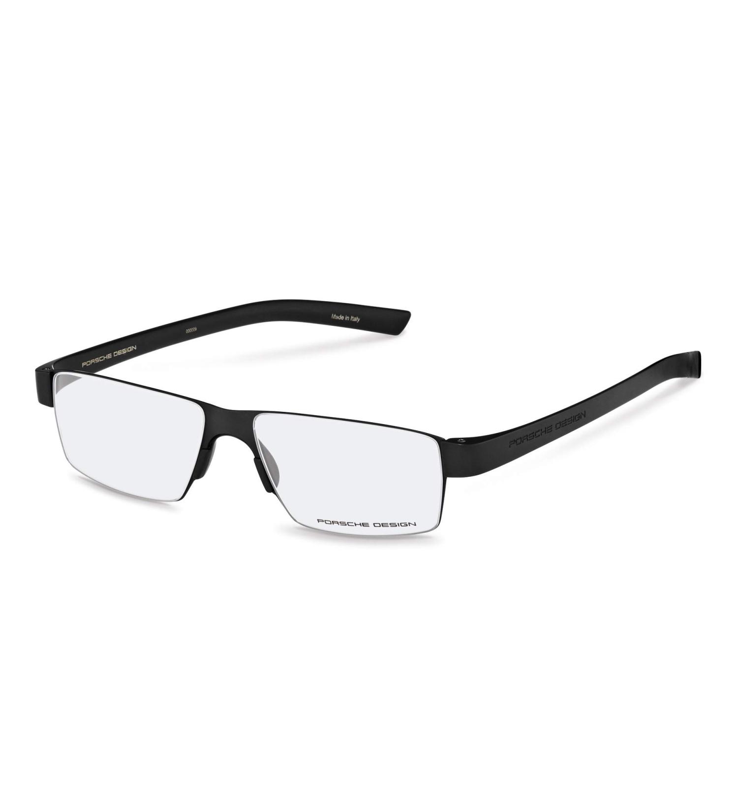 Porsche Design Eyeglasses P 8813 A K 200 E 88 Black / +2.00 Black 2.0