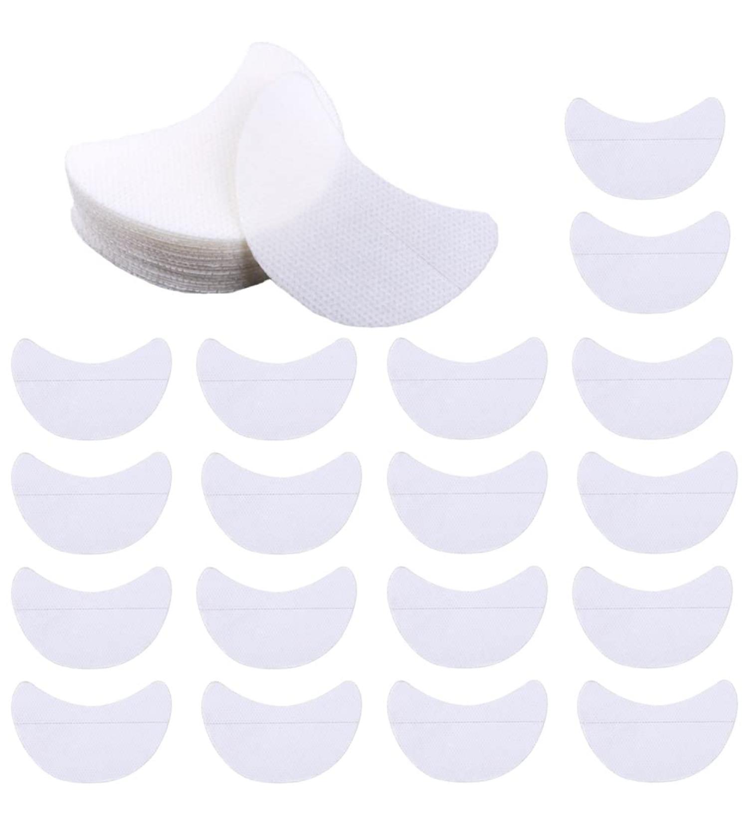 100Pcs Eyeshadow Pads Stencils Eyeshadow Shield Professional Eyeshadow Pad Patches Lint Free Under Patches for Eyelash Extensions Lip Makeup - Buy Online on GoSupps.com