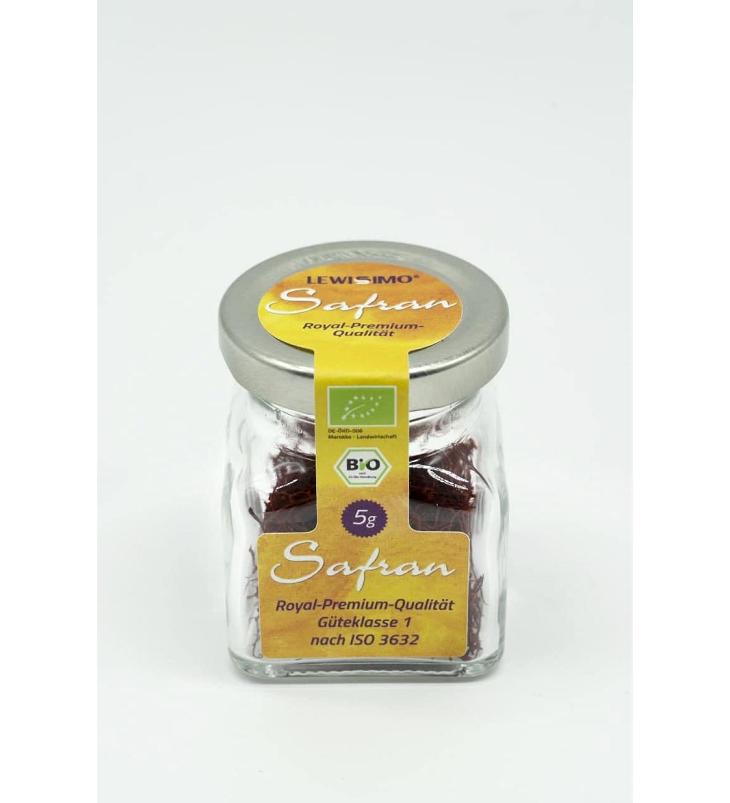 Organic Saffron Royal Premium Threads - 100% Pure Class I Saffron (5g) | DE- KO-006 - International Shipping - Buy Online on GoSupps.com