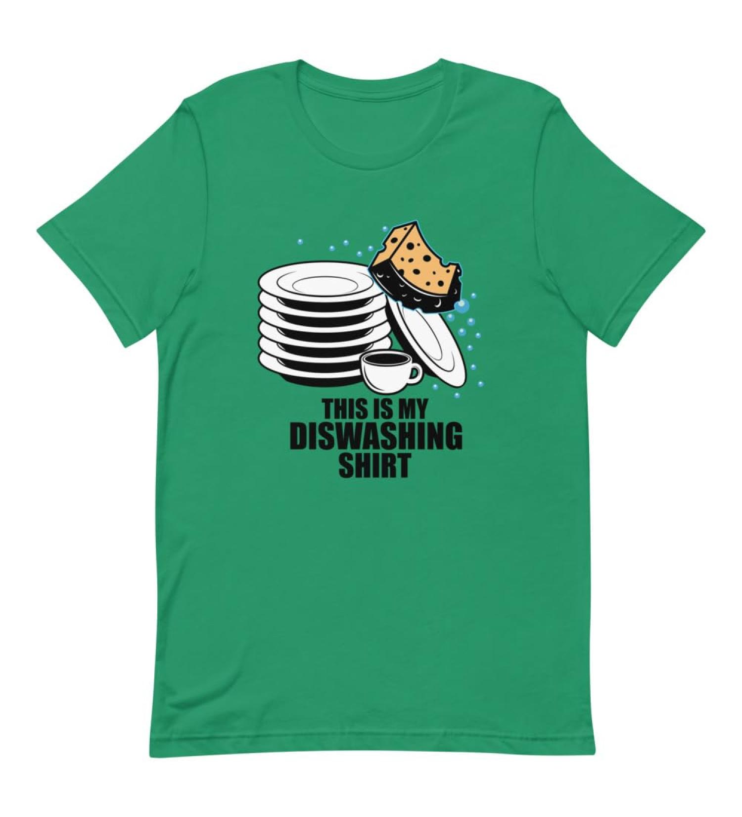 Novelty This is My Dishwashing Shirt Cleaner Helper Staff Hilarious Cleaning Kelly S Kelly