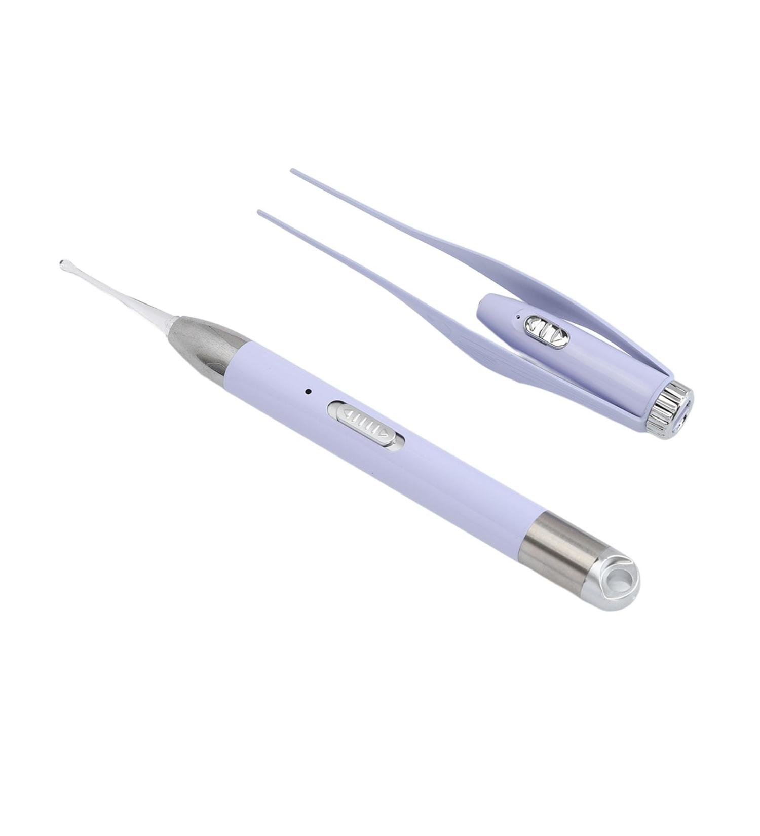 Rechargeable Ear Wax Cleaner Adjustable Ear Wax Spoon Tweezer for Cleaning for Elderly - Buy Online on GoSupps.com