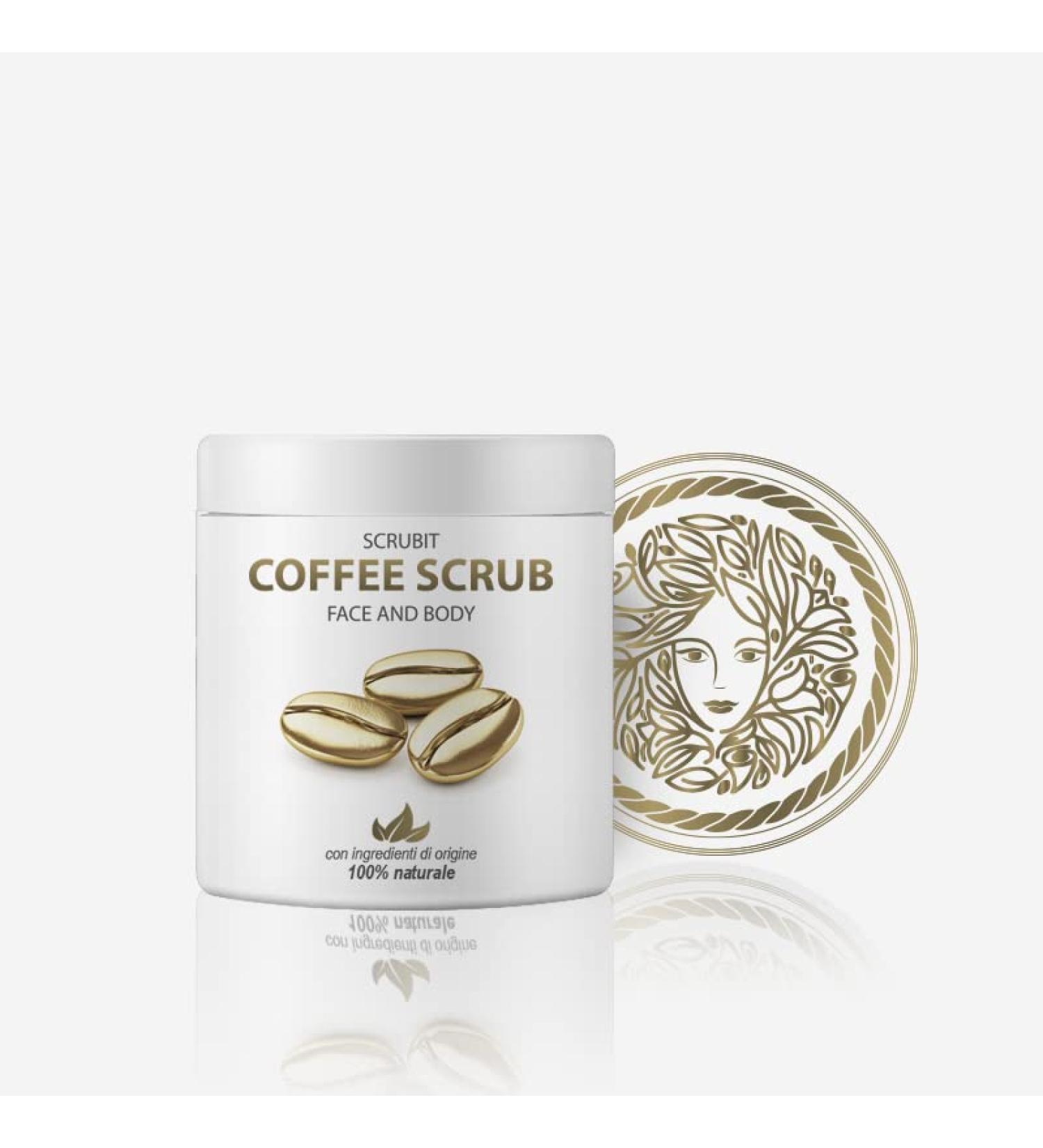  Calier SPA ScrubIT - ACTIVE COFFEE SCRUB - 100% Natural with Olive Oils Soy Rice Board Macadamia and Jojoba - New Leather - Super Hydrated and Does Not Dry - Buy Online on GoSupps.com