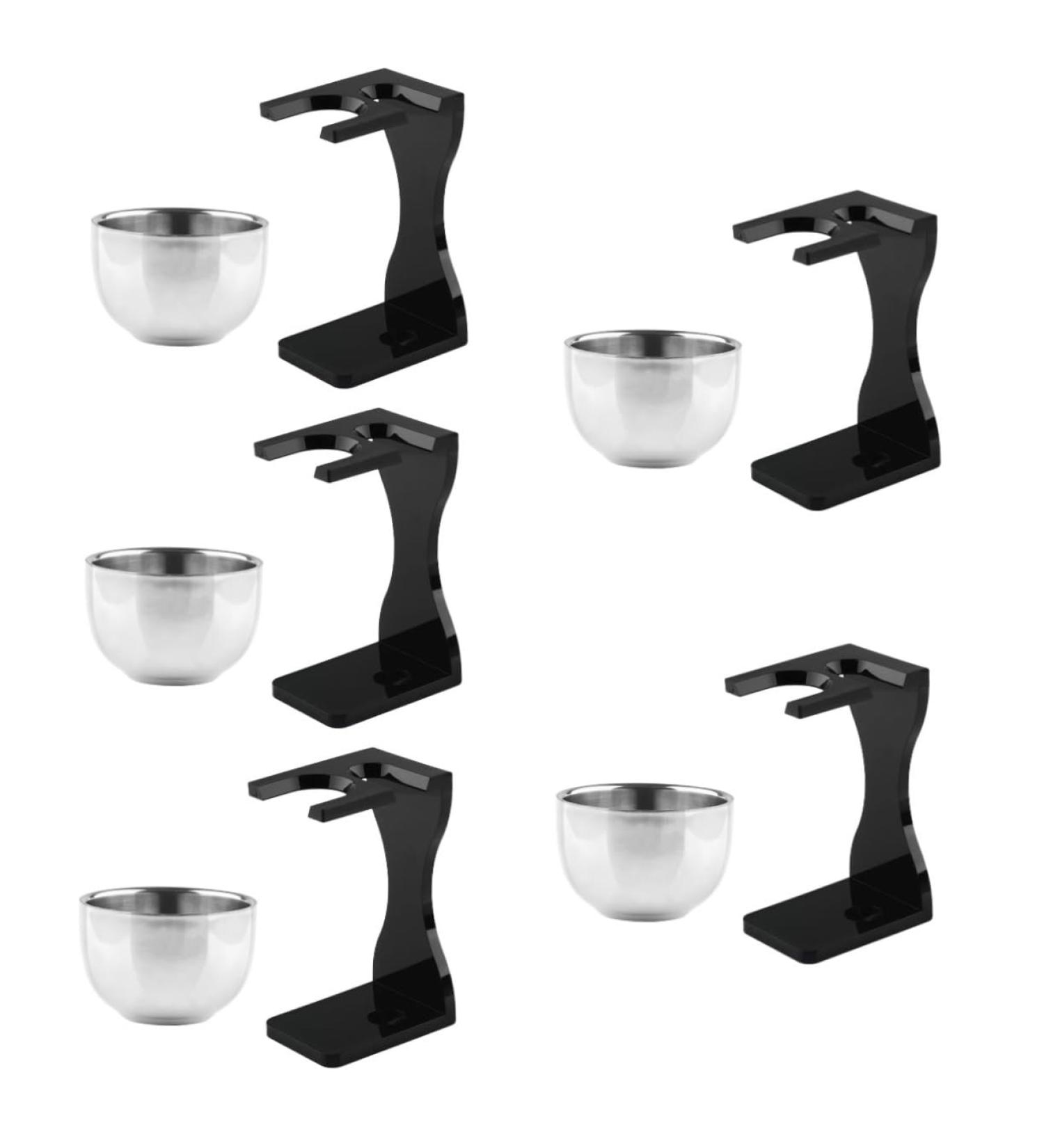 Minkissy 5-Piece Wet Shave Set - Safety Razor Shaving Brush Bowl Stand & Soap - Perfect Gifts for Dad - Available in Multiple Colors - Buy Online on GoSupps.com