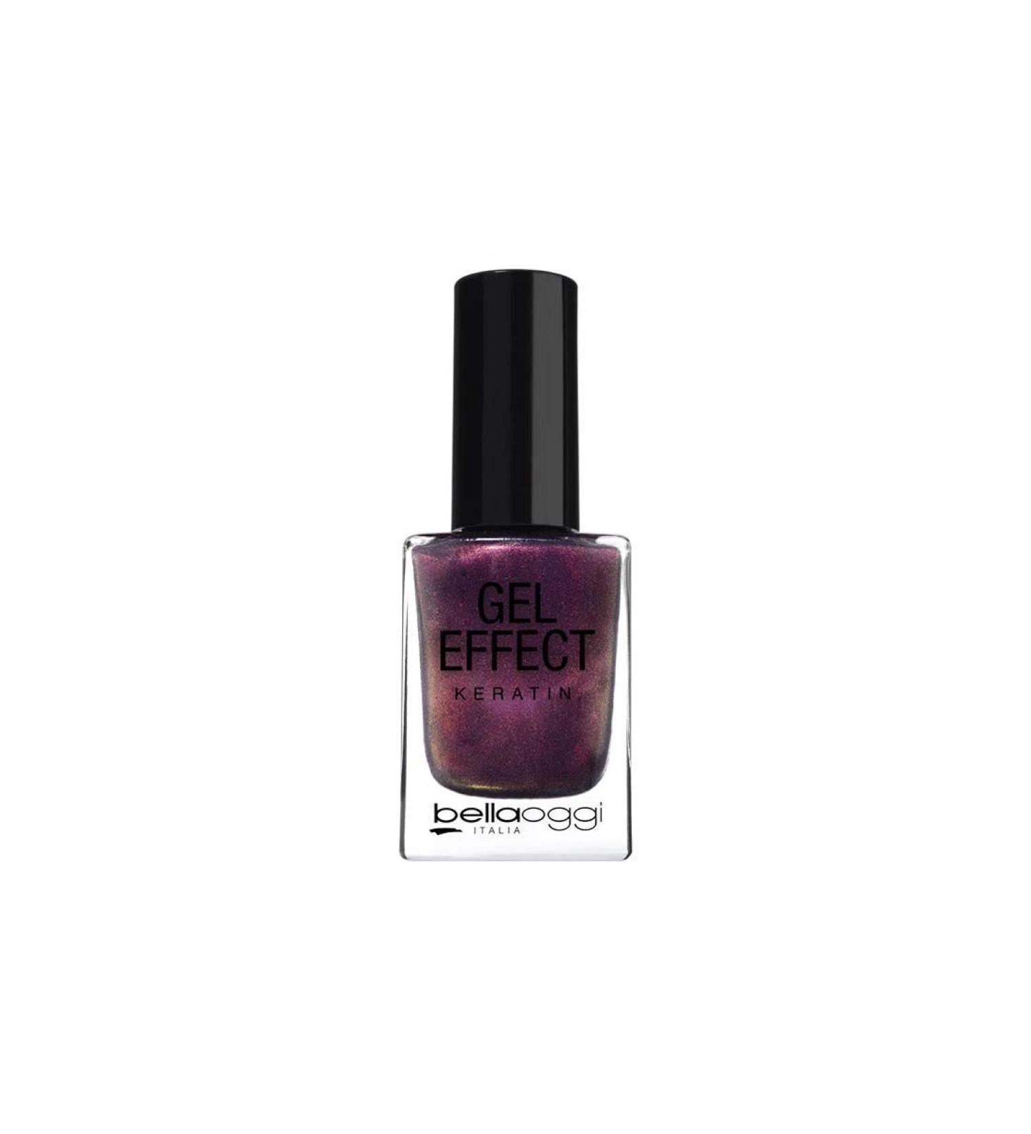 Bellaoggi Gel Effect Keratin Samlto Gel Shimmer Plum - 50 g