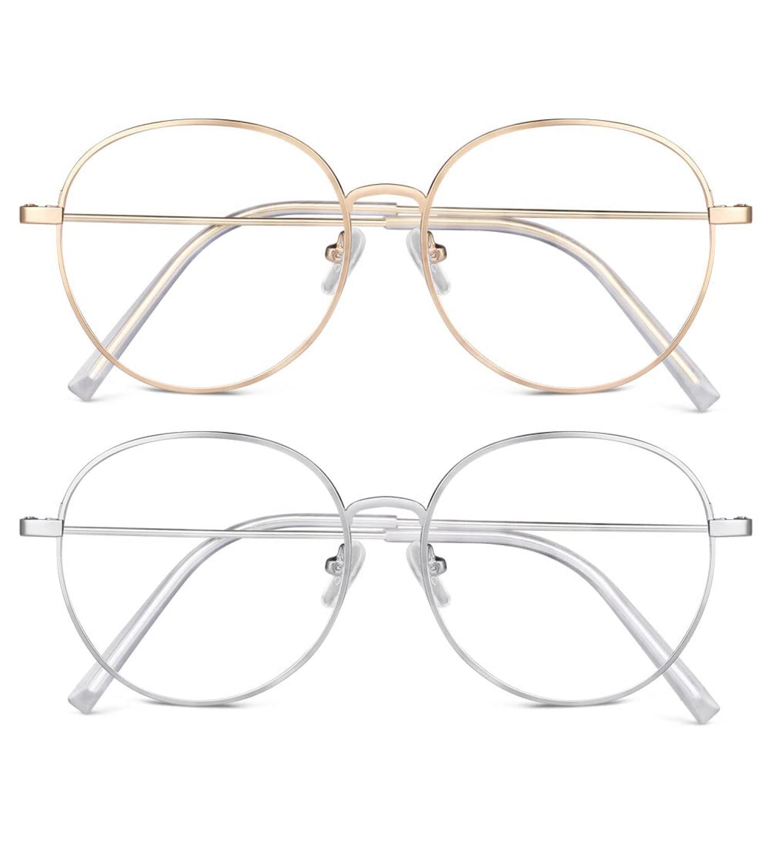 ACWOO Blue Light Blocking Glasses 2PCS - Anti Blue Light Gaming & Fashion Glasses for Men and Women | Blue Filter Glasses by ACWOO - Buy Online on GoSupps.com