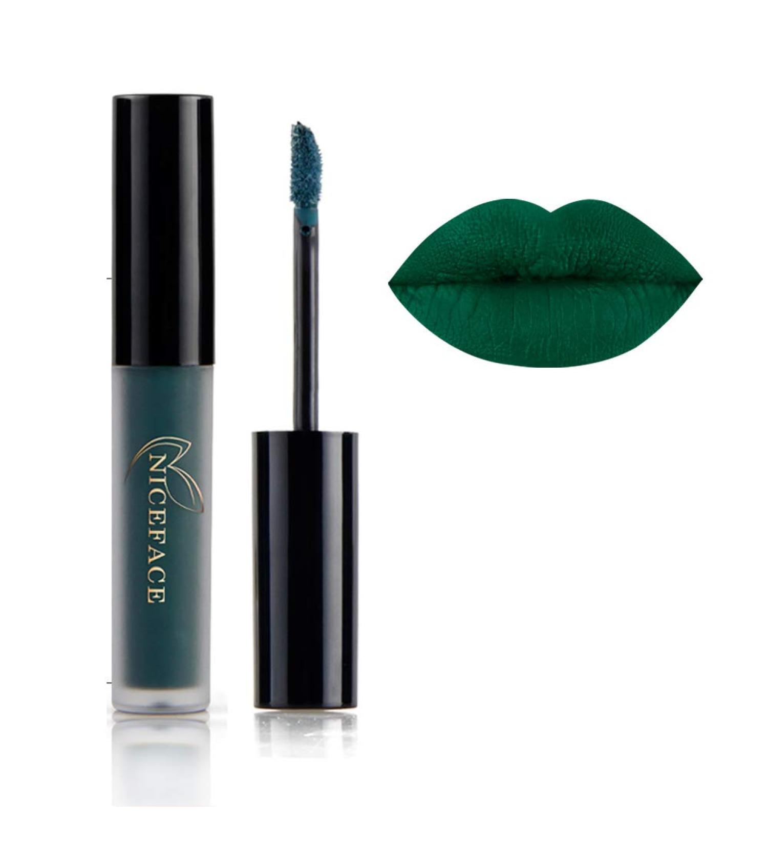 GL-Turelifes Halloween Matte Liquid Lipstick - Long Lasting Non-Stick Green Lip Gloss for Masquerade & Cosplay Makeup - Buy Online on GoSupps.com