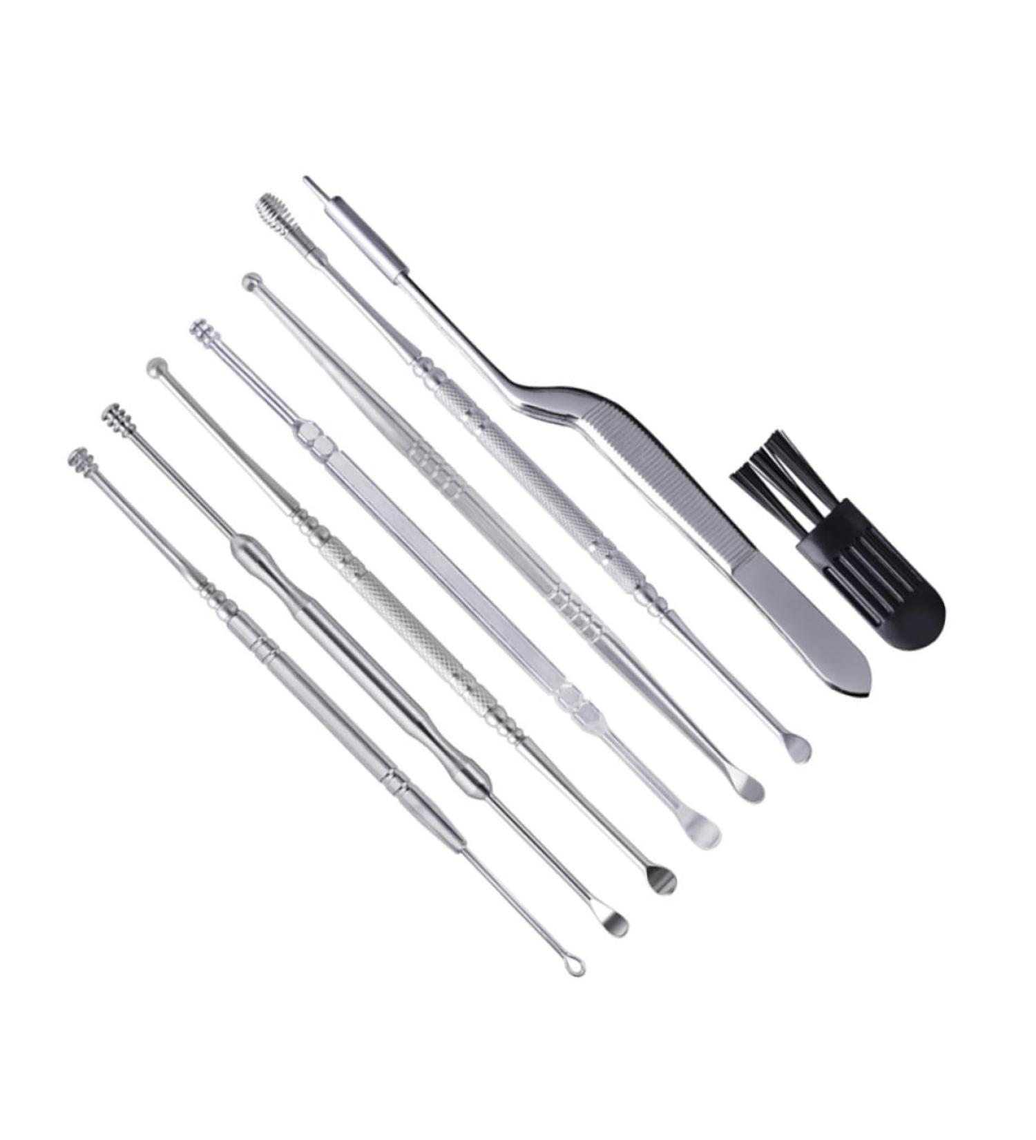OUNONA 1Set Ear Cleaning Kit Ear Tool for Safe Ear Wax Removal Ergonomic Design for Comfort Ear Care Family and Friends - Buy Online on GoSupps.com