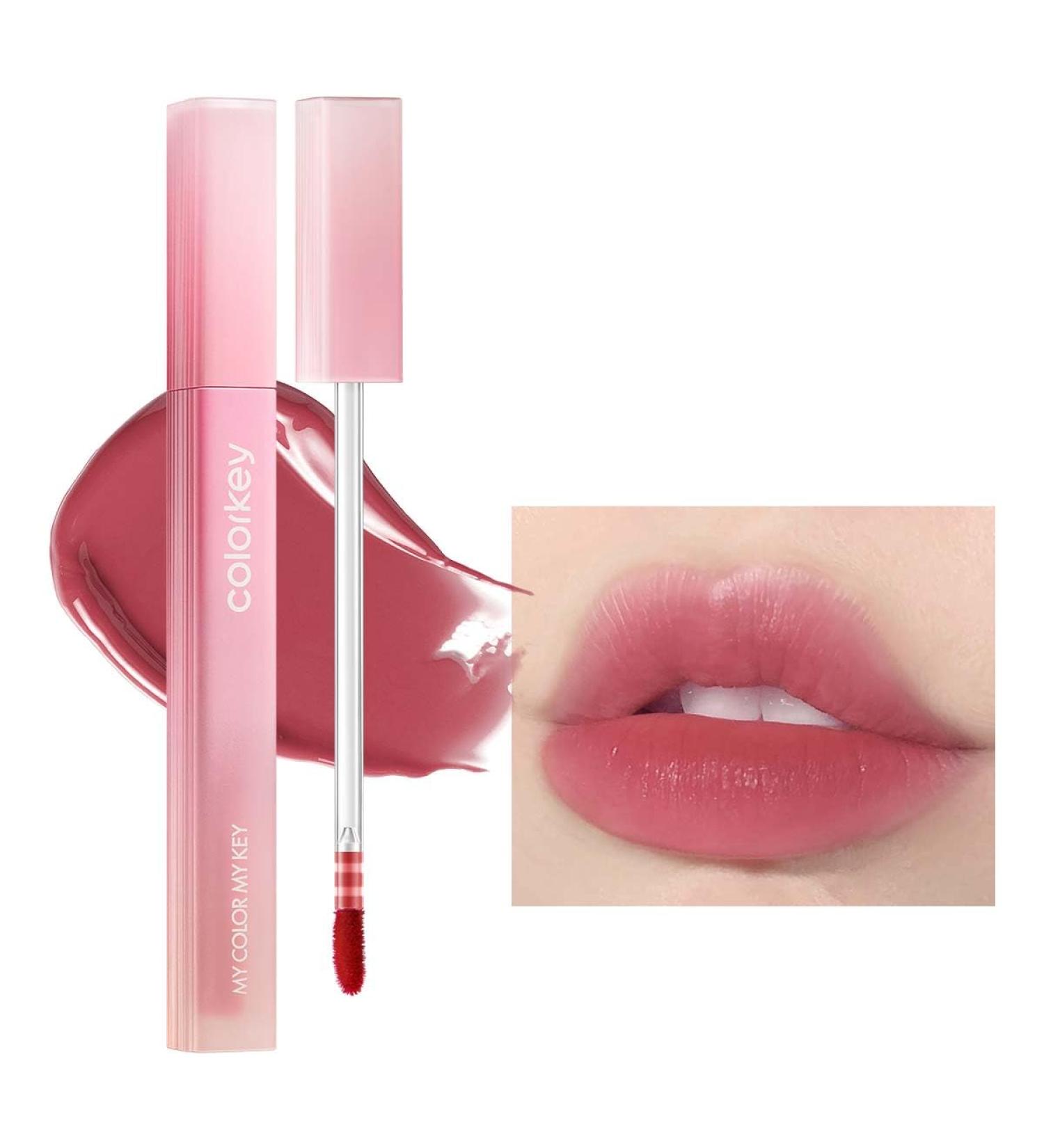 COLORKEY Soft Matte Water Lip Tint - Long-Lasting Moisturized Waterproof Liquid Lipstick in P333 Milk Pink | International Shipping Available - Buy Online on GoSupps.com
