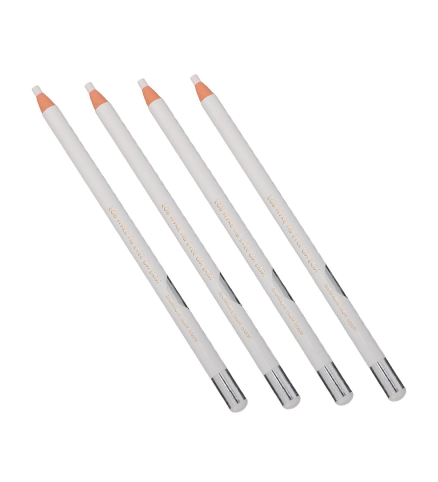 Healvian 4pcs White Line Drawing Eyebrow Pencil Eye Line Pen Tool Cosmetic Eye Line Pencil Eye Liner Pens - Buy Online on GoSupps.com