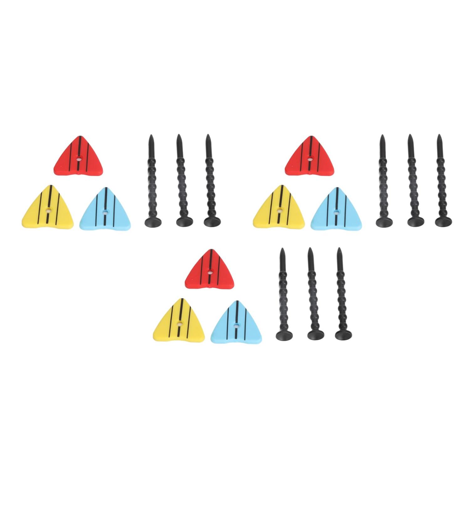 Height-Adjustable Golf Tees Set | Golf Ball Position Marking & Training Accessories for Improved Performance - Buy Online on GoSupps.com