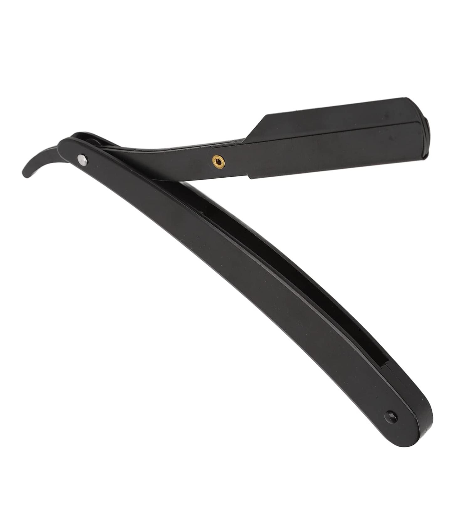 Old Fashioned Stainless Steel Manual Razor Holder - Men's Straight Edge Barber Razor Stand - Buy Online on GoSupps.com