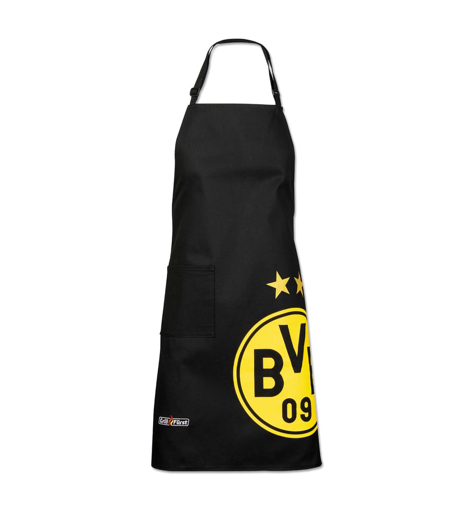 Borussia Dortmund BVB Grill Apron One Size Black