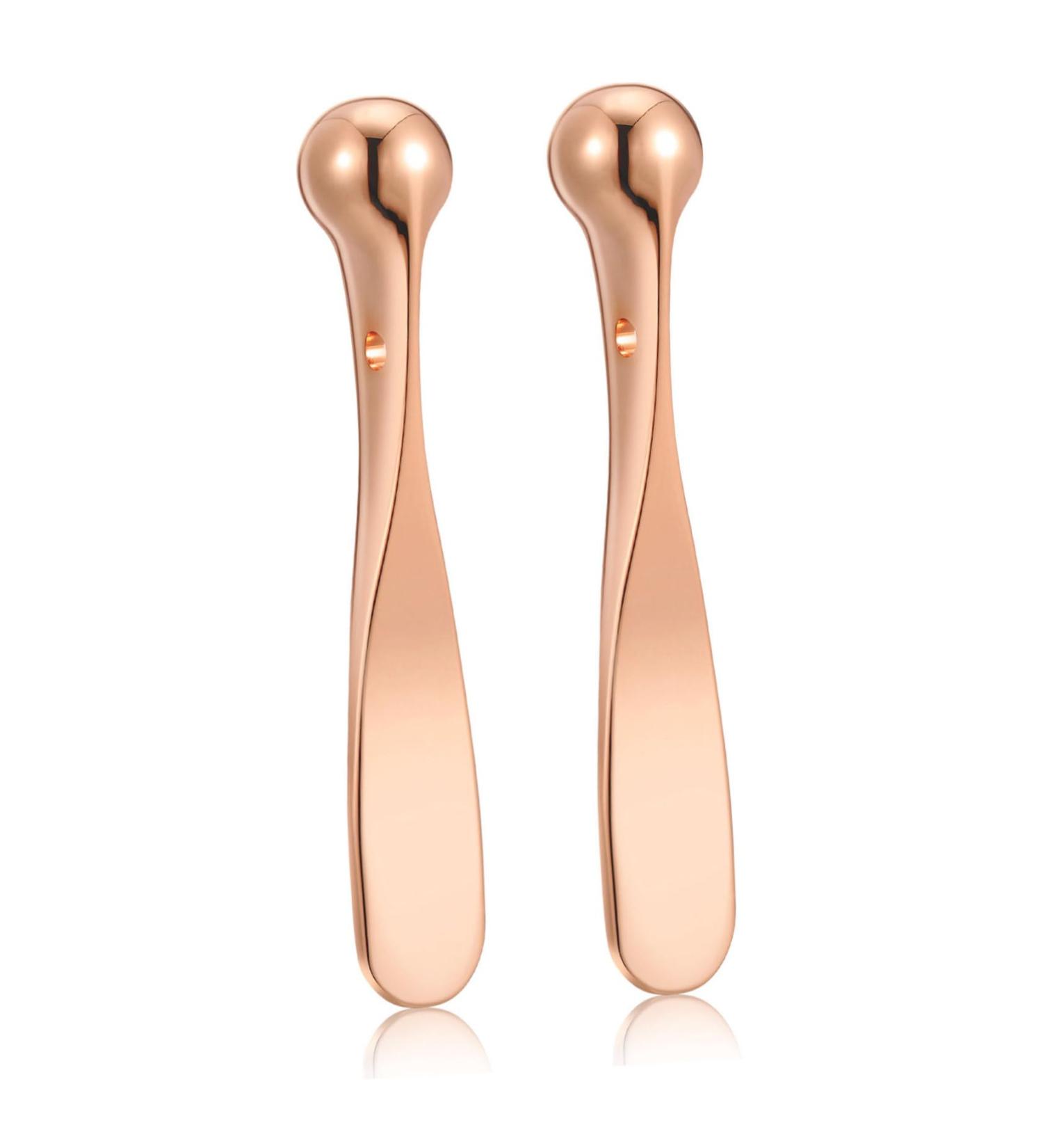 FOMIYES 4pi ces Outils De Soin Des Yeux Zinc Spatules De Contour Des Yeux Et B tons De Massage Design Pratique Rose - Buy Online on GoSupps.com