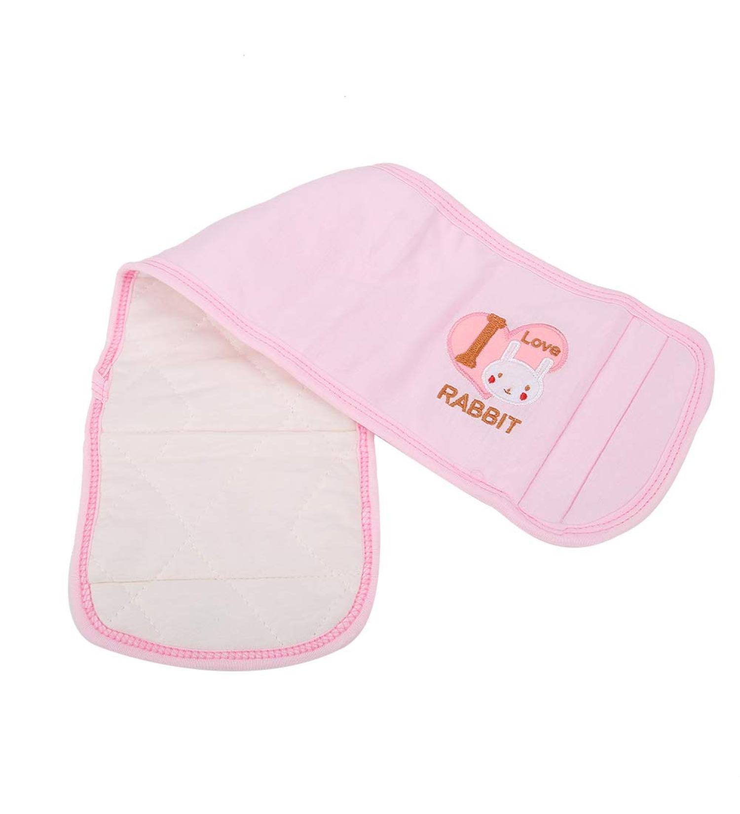 Haosie Baby Belly Button Band - Cotton Umbilical Hernia Belt for Toddlers - Pink (22 X 6.3 in) - Buy Online on GoSupps.com