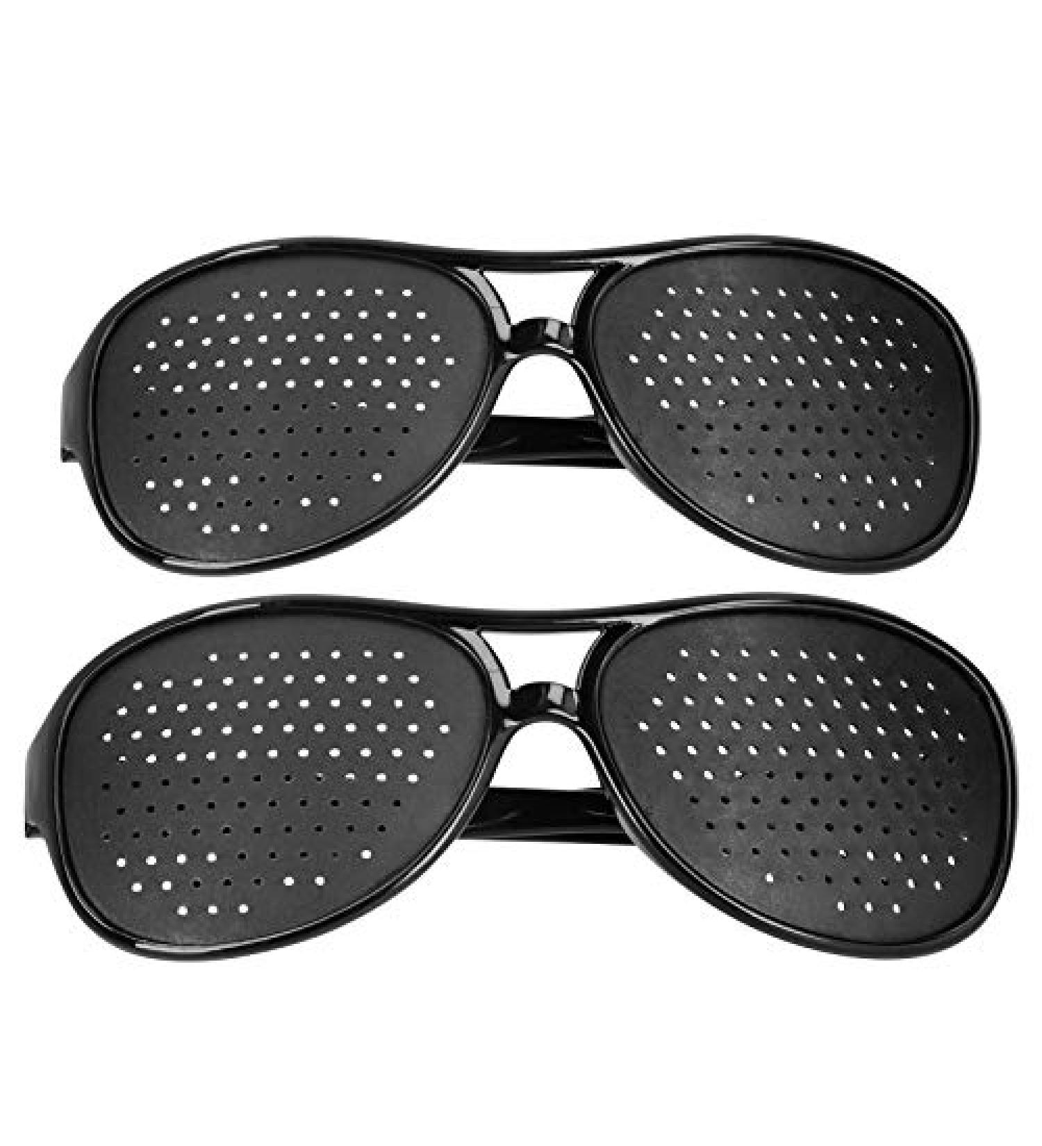 Keenso Pinhole Glasses for Myopia - Vision Correction & Anti-Fatigue PC Glasses | One Size Fits All - Shop Internationally! - Buy Online on GoSupps.com