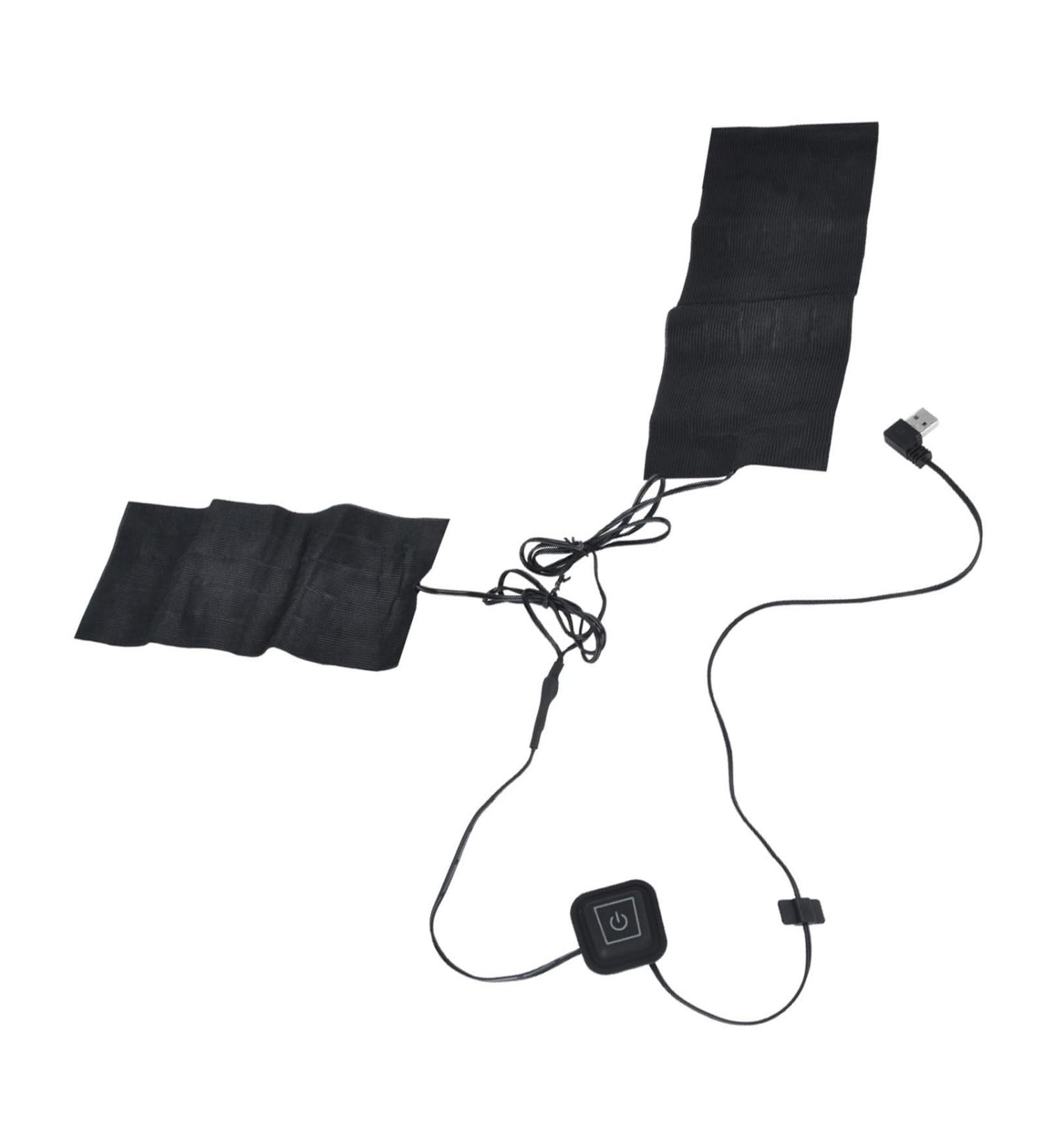 Heated Mouse Pad USB - 15x14 Electric Heating Pad for Neck & Lumbar | Warm Vest Blanket - Buy Online on GoSupps.com