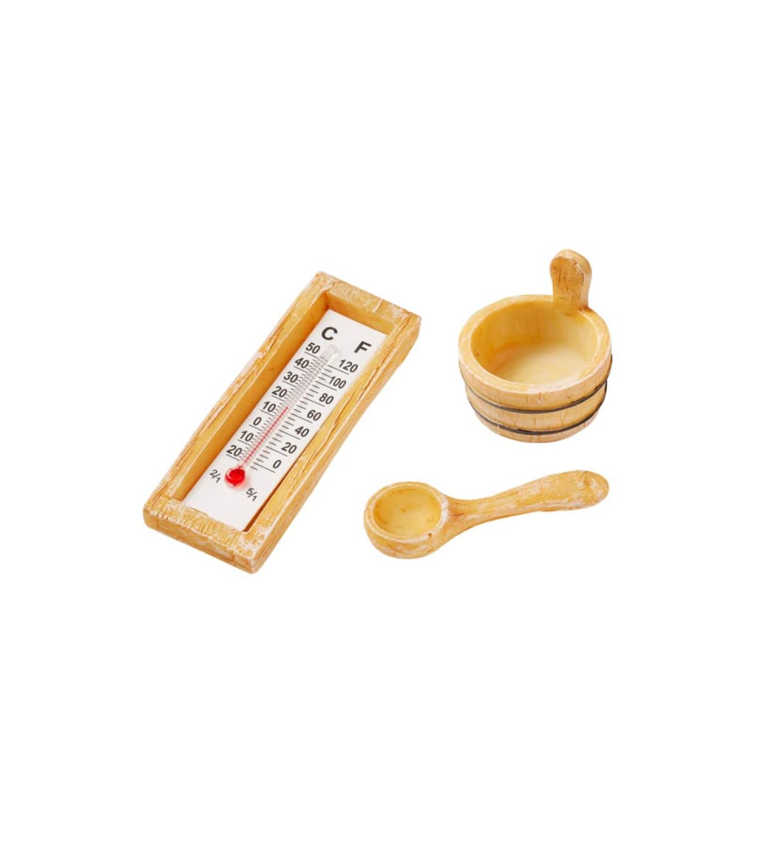 Hobbyfun sauna accessories 3 pieces gift wellness
