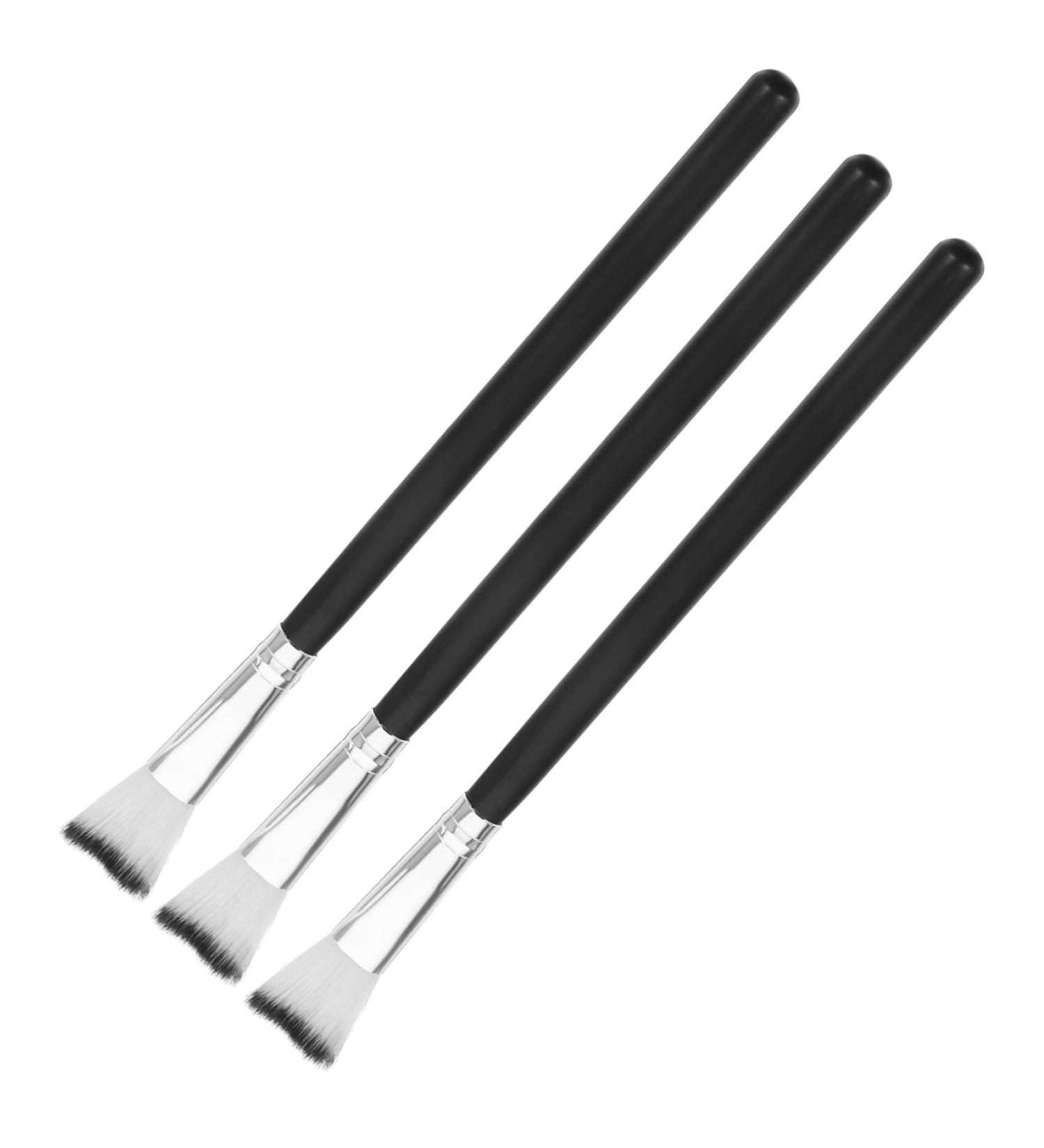 Healeved 3pcs Fish Tail Brush Makeup Brushes Portable Nose Brush Contour Brush Nose Shadow Brush Fiber Wool - Buy Online on GoSupps.com
