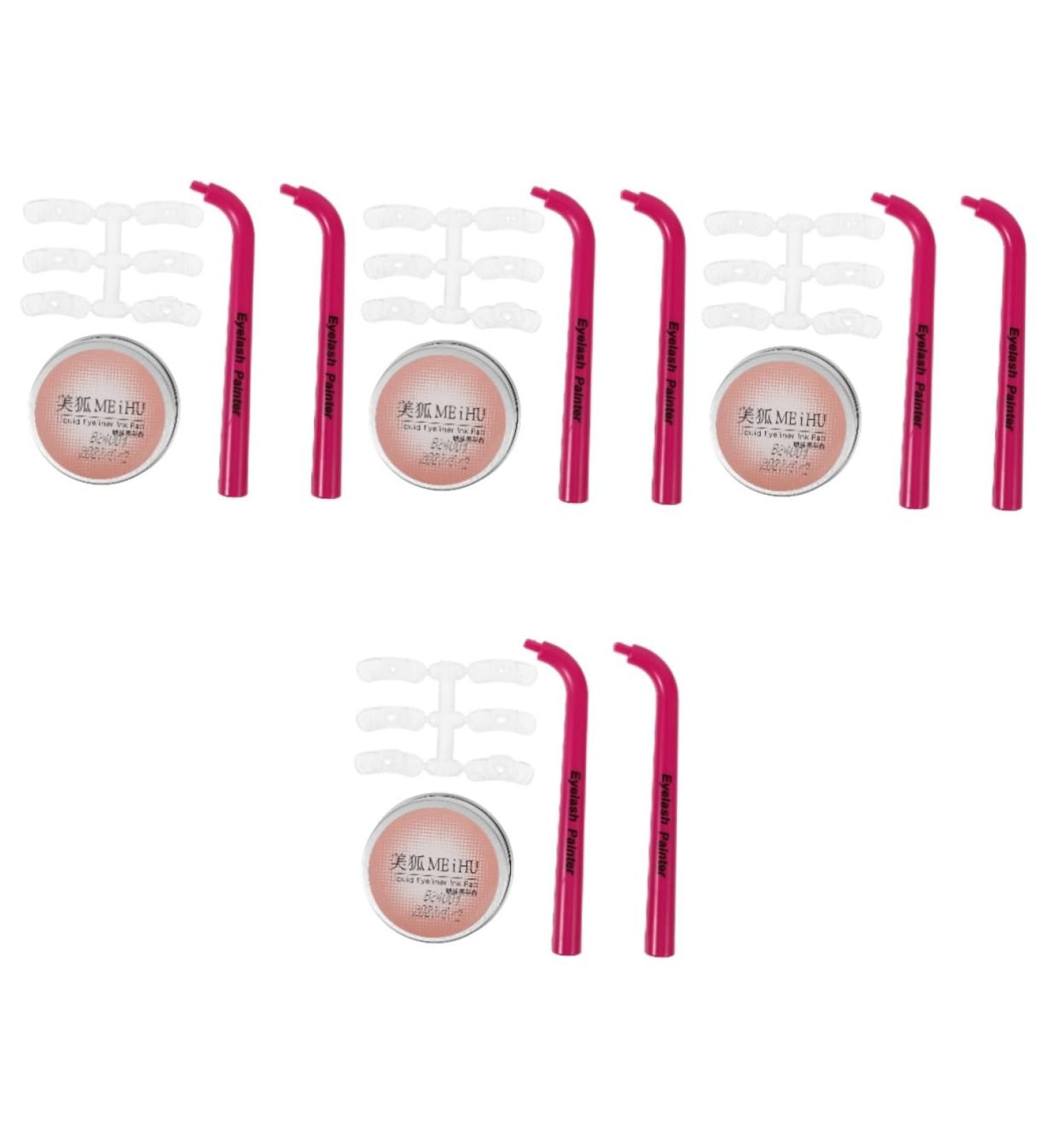 minkissy 4 Sets Eye Makeup Aid Eyelash Stencils Eyelash Stamp for Beginner Lower Eyelash Stamps Eye Makeup Tool Bottom Lashes Stamps Eyelash Stencil for Makeup Stamp Eyelash Diphenylene - Buy Online on GoSupps.com