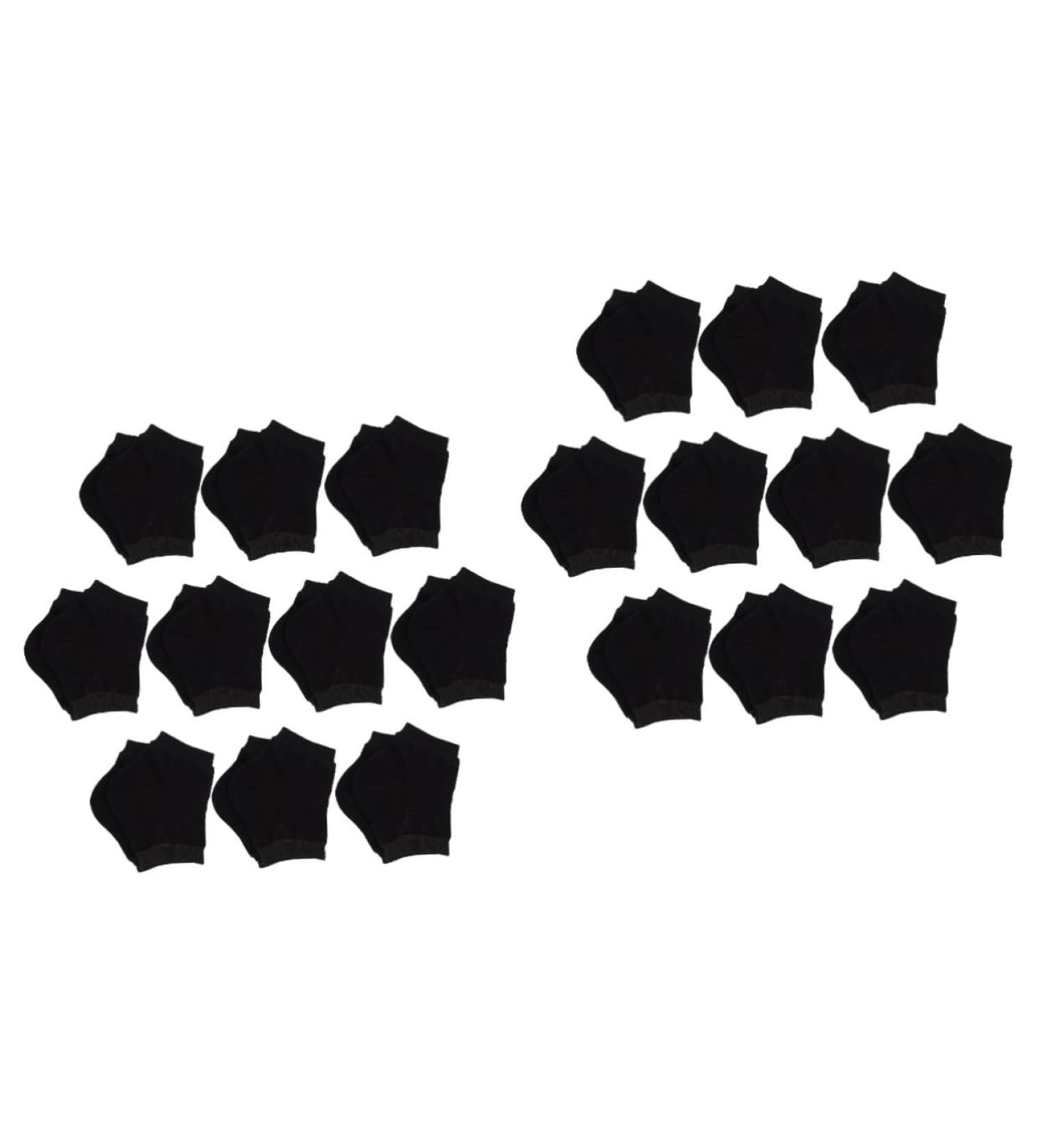 FRCOLOR 20 Pairs Silicone Heel Socks Cracked Heels Heel Socks for Dry Compact Heel Sleeve Sock Heels Heel Repair Socks Foot Protectors for Feet Elastic Heel Socks Elasticity Socks - Buy Online on GoSupps.com
