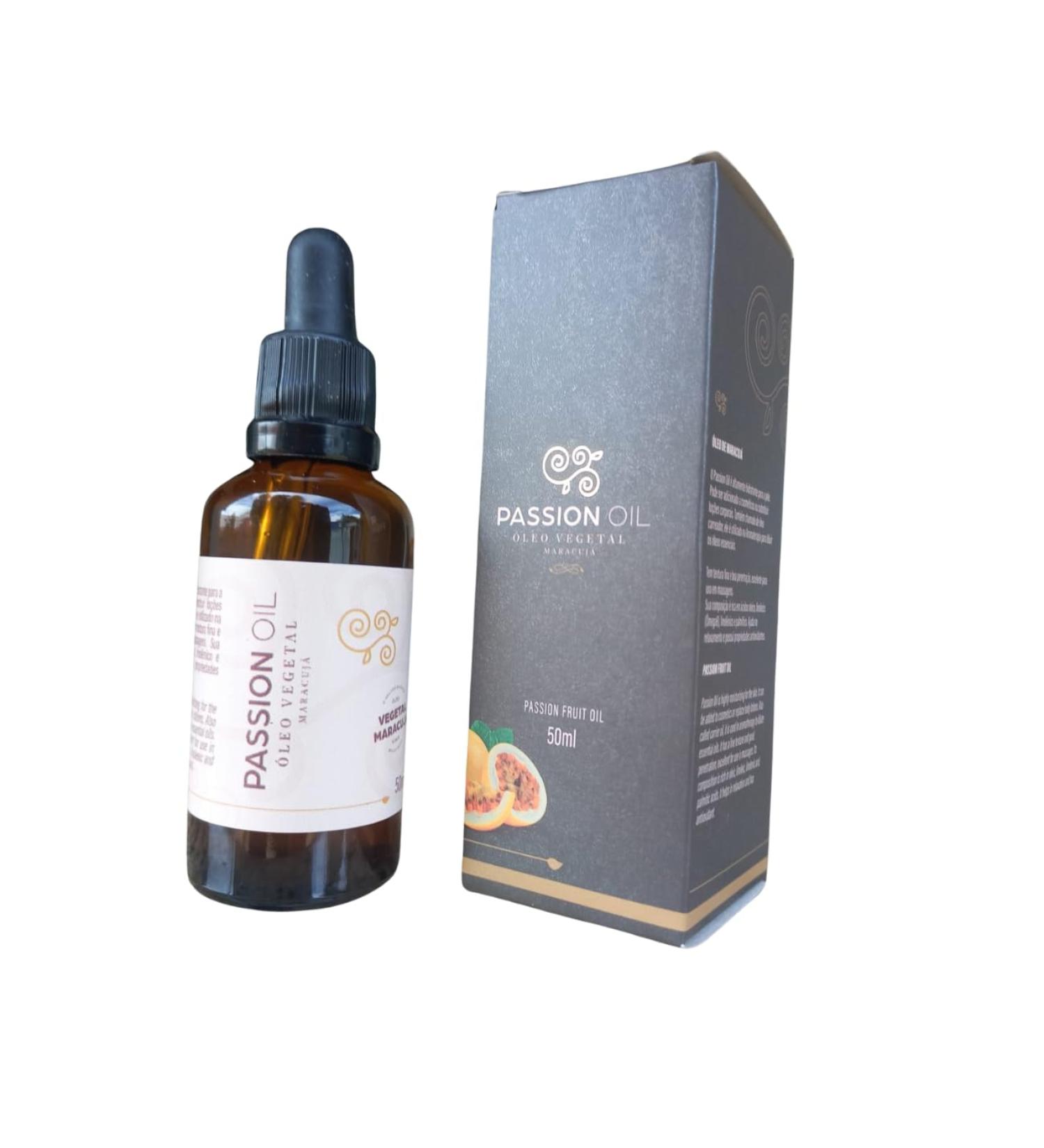 Passion Oil | 50ML Passion Fruit Vegetable Oil for Hydration & Skin Care | Rich in Omega 6 - Strong Emollient Action - Buy Online on GoSupps.com