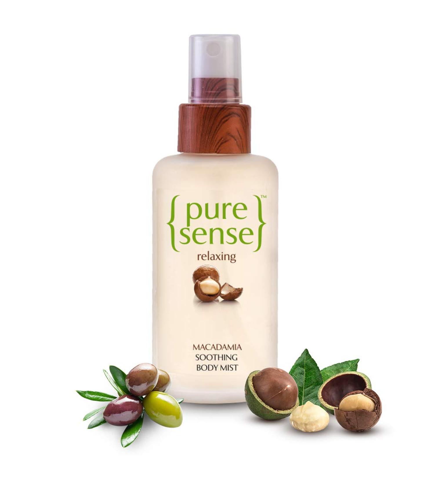 PureSense Soothing Body Mist 100ml- Macadamia - Buy Online on GoSupps.com
