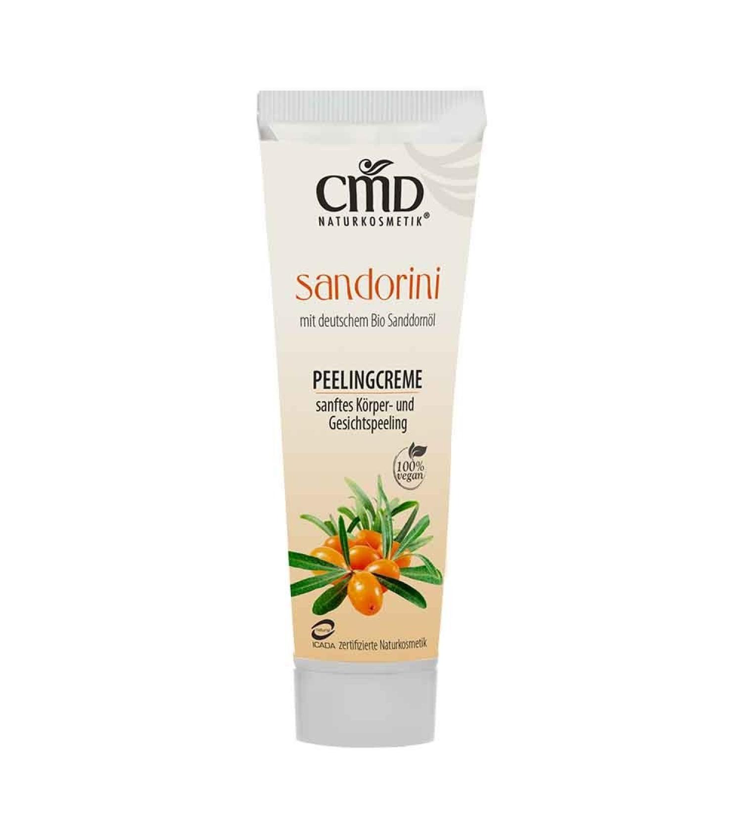 CMD Natural Cosmetics Peeling Cream Sandorini Cosmetics