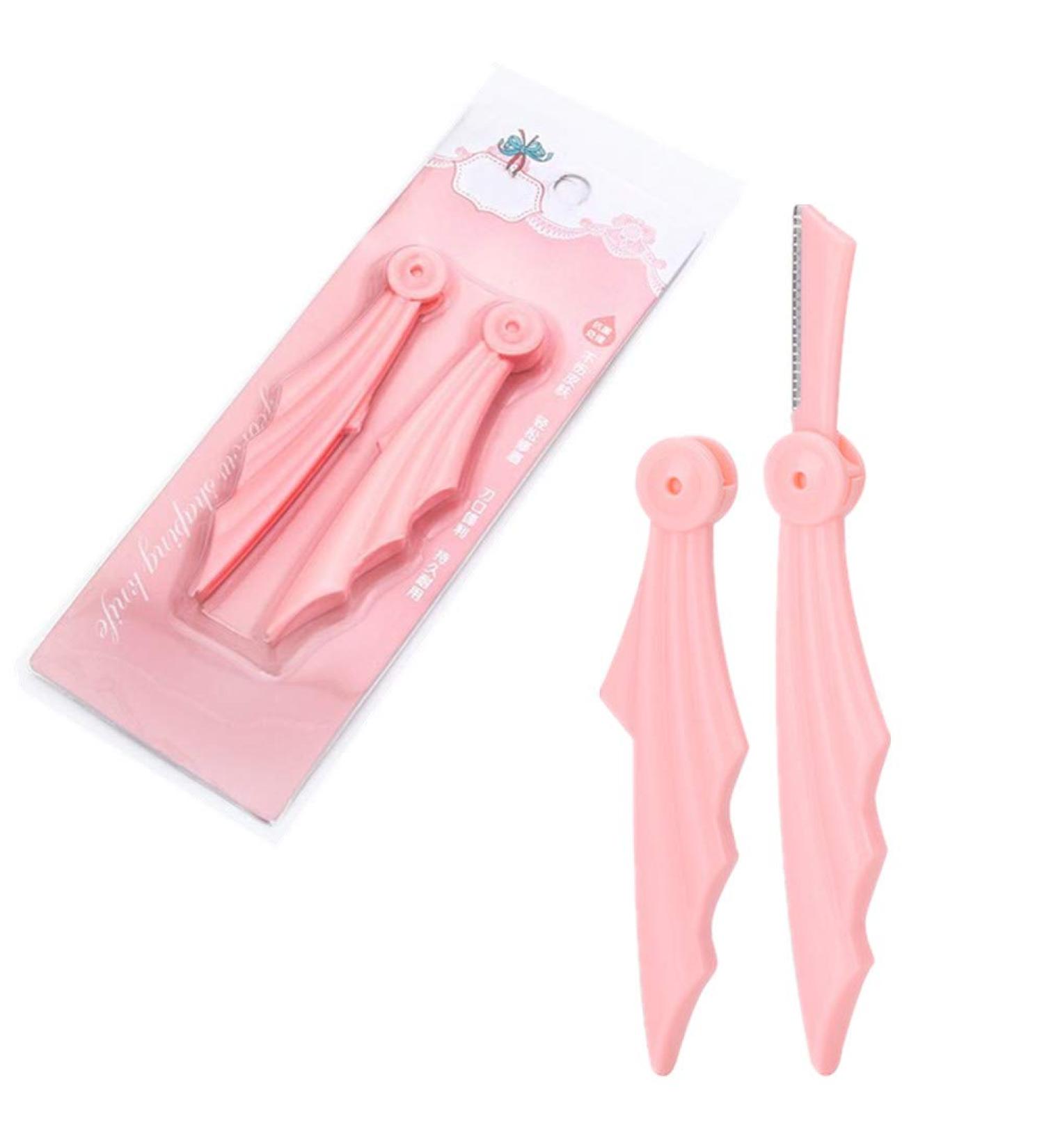 Buy Dermaplaning Razor Set for Women - Eyebrow Shave & Facial Razor Tool for Smooth Skin - Buy Online on GoSupps.com