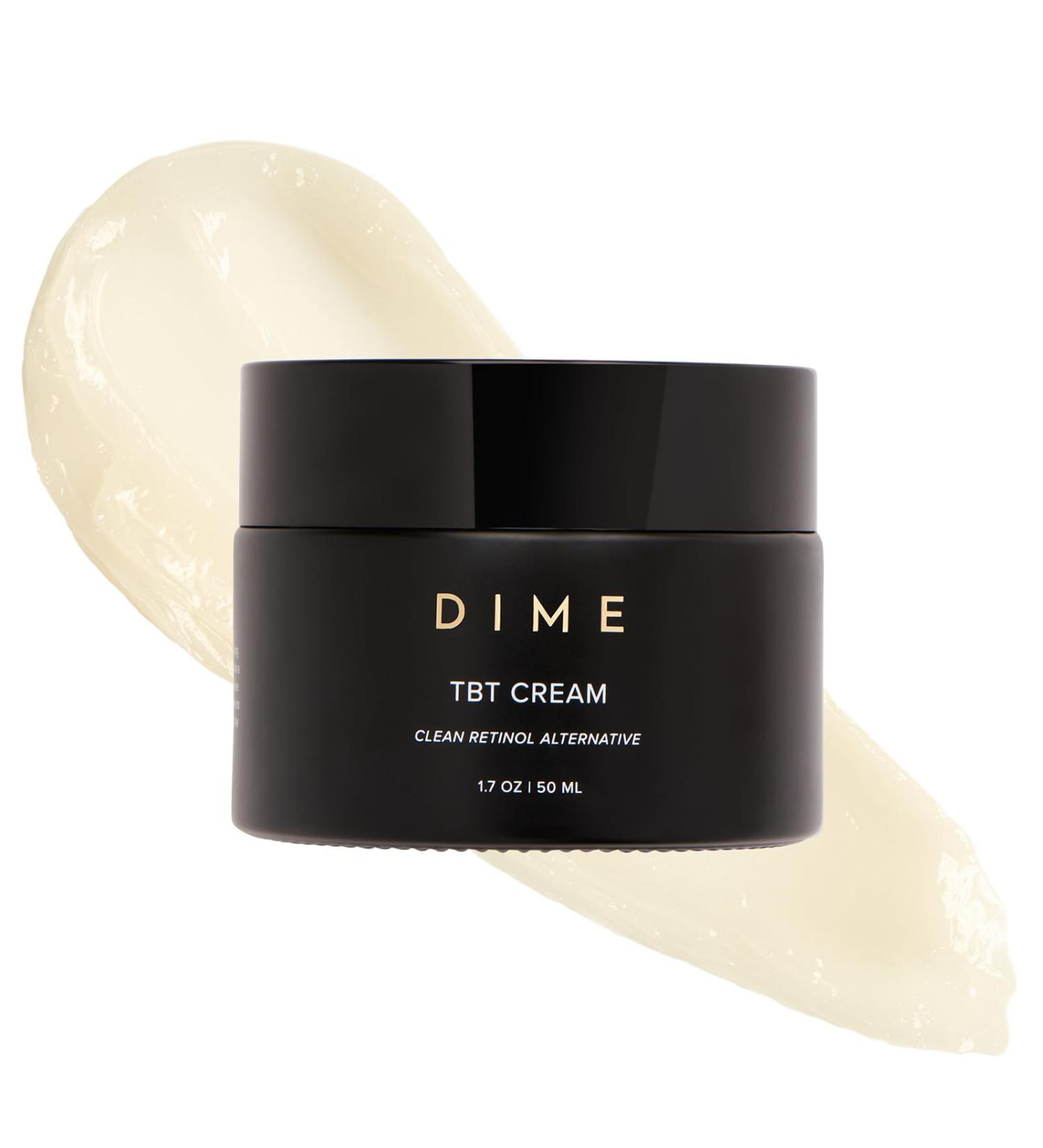 DIME Beauty TBT Cream Anti-Aging Retinol Cream Alternative and Face Moisturizer with Bakuchiol Lightweight Night Cream 1.7 oz / 50 ml 1.7 Ounce (Pack of 1) - Buy Online on GoSupps.com