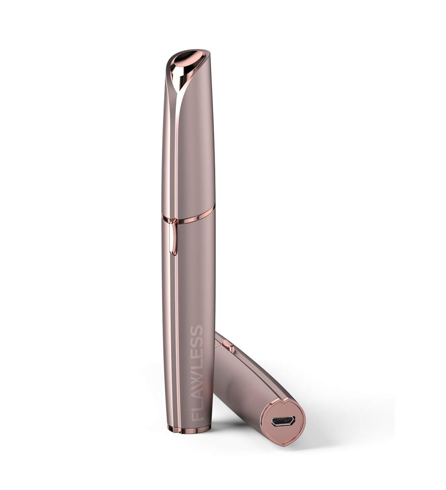 Finishing Touch Flawless Rechargeable Eyebrow Hair Trimmer - Blush - Buy Online on GoSupps.com