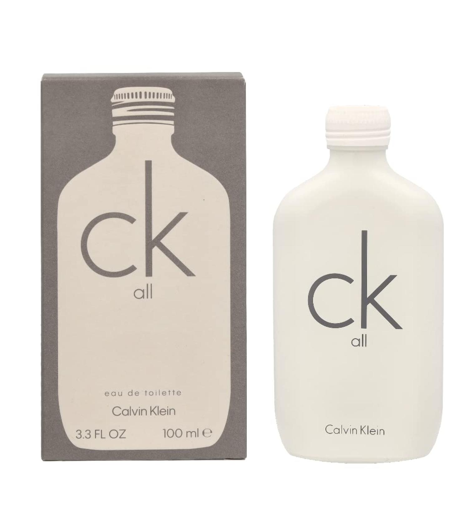 Calvin Klein CK All Eau de Toilette Citrus Unisex Fragrance With Notes of Bergamot Grapefruit Flower Rhubarb & Vetiver Luxury Unisex Perfumes Long Lasting Fragrance 3.3 Fl Oz - Buy Online on GoSupps.com