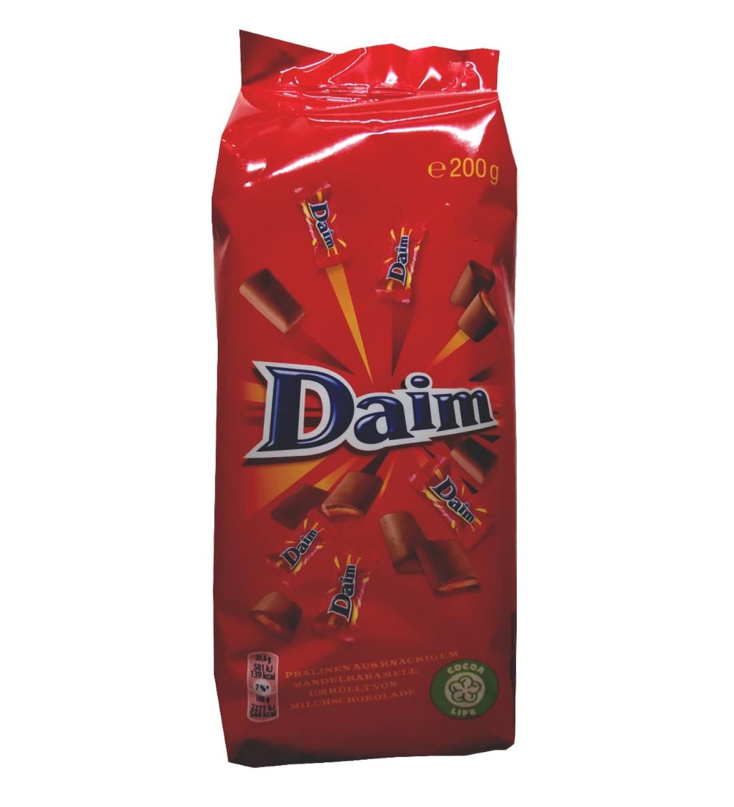 Buy Daim Minis Butter Almond Caramel in Milk Chocolate - 200g (2x) - International Shipping Available - Buy Online on GoSupps.com