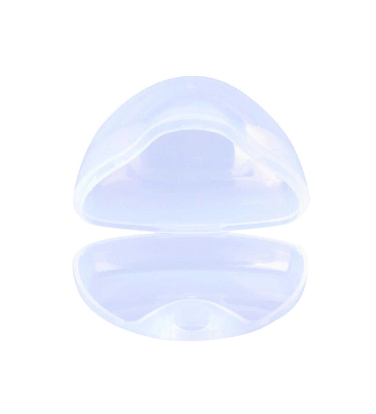 Buy Blue Silicone Pacifier for Babies - Four-Colored Liquid Silicone Sleep & Play Mouth Teething Relief with Drop Catcher - Buy Online on GoSupps.com