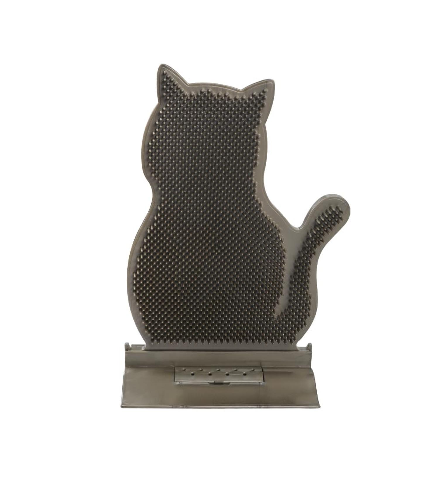 Ibluelover Cat Brush - Corner Grooming & Massage Brush for Long-Haired & Short-Haired Cats | Wall-Mounted Cat Scratchboard & Play Toy - Buy Online on GoSupps.com