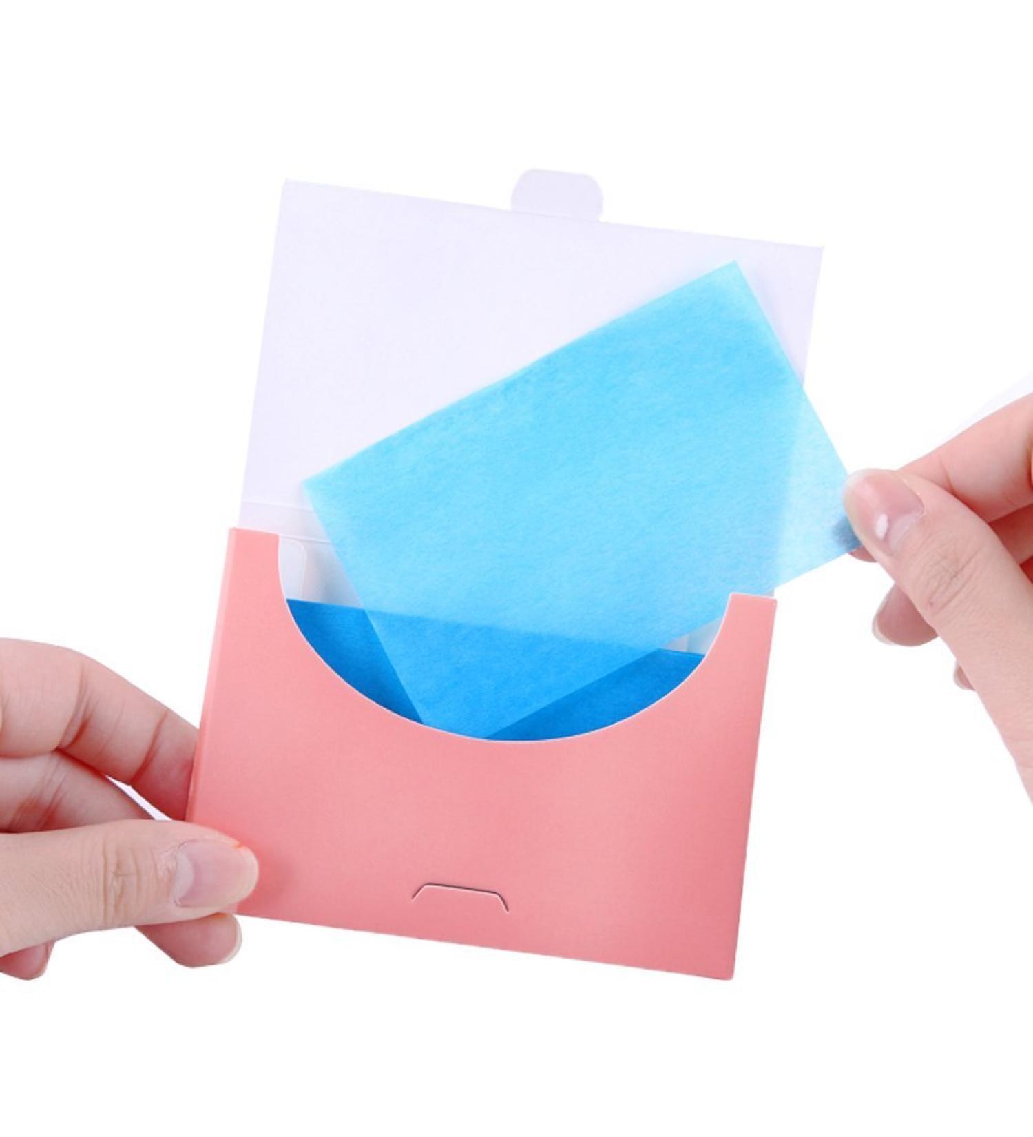 Flax Aloe Face Oil Absorbing Paper Sheets - 6 Boxes Oil-Absorbing Tissues for Makeup Control - Unisex Blotting Sheets (Random Color) - Buy Online on GoSupps.com