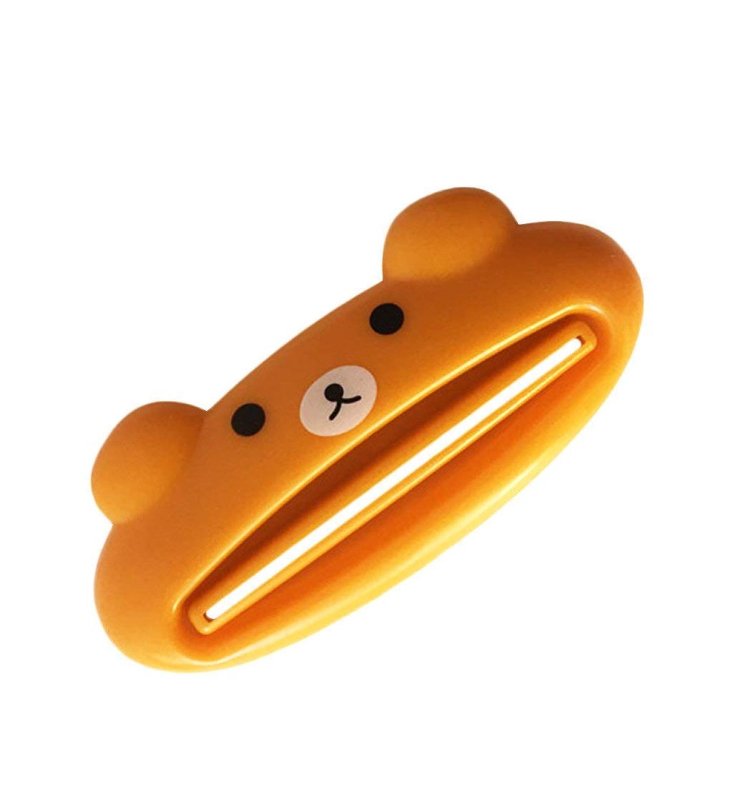 U-K Toothpaste squeezer squeegee tool tube squeezertoothpaste Facial cleanser Hand cream Applied to condiments Plastic animal design savings no waste 1 piece entered bear brown Durable and Practical - Buy Online on GoSupps.com