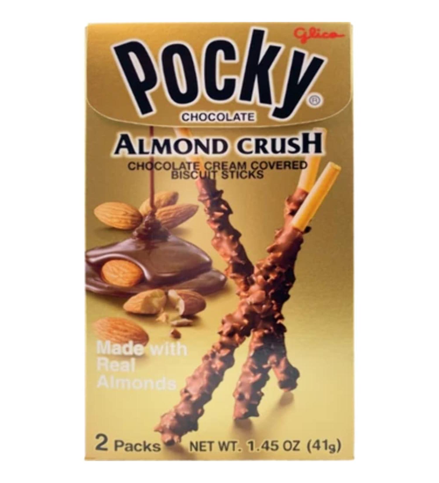Glico Pocky Almond Crush, 1.45-Ounce (Pack of 10)