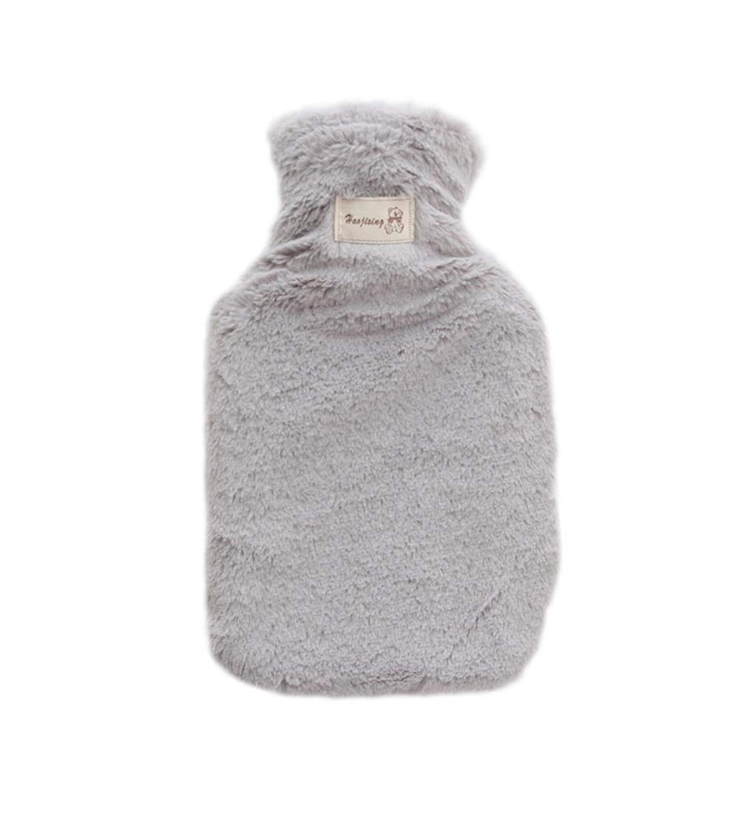Maies Durable Rubber Hot Water Bottle - Thickened Plush Heating Bag for Pain Relief - Ship Internationally - Buy Online on GoSupps.com