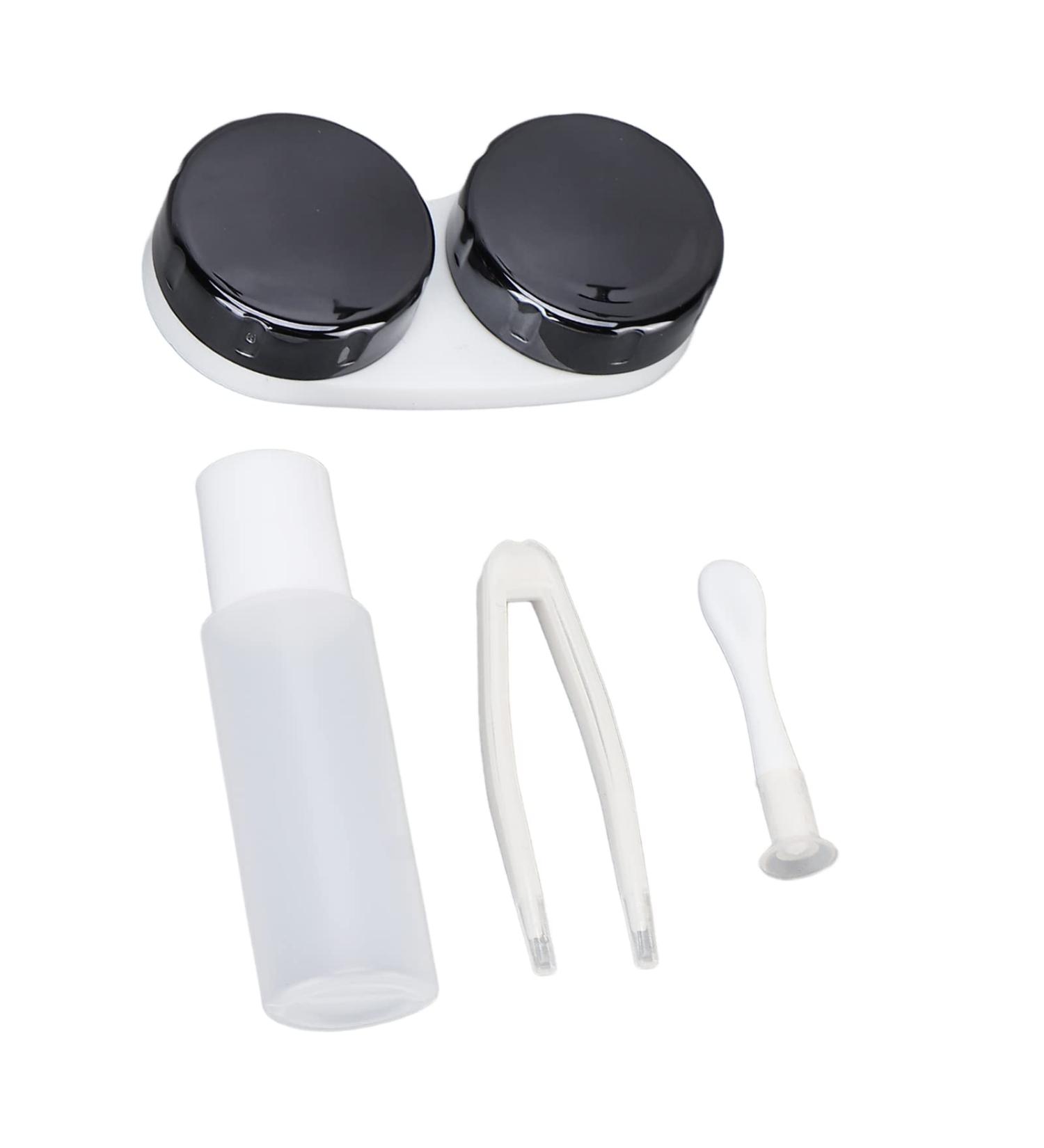 Contact Lens Box Set - Portable Storage with Tweezers Solution Bottle & Remover Stick | International Shipping - Buy Online on GoSupps.com