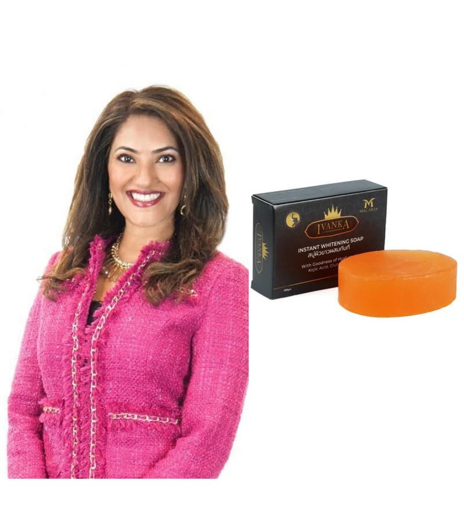  MACARIA Ivanka Instant Whitening Soap Kojic Skin Body Whitening Soap By Bangkok Technology Result Within 2 Minute - Buy Online on GoSupps.com