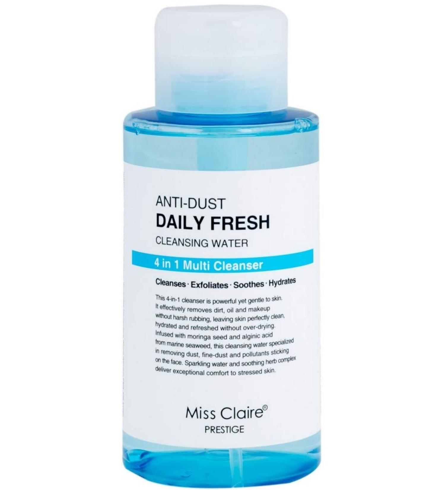 Buy Miss Claire Anti Dust Daily Fresh Cleansing Water - 400 ml | Best International Shipping & Fast Delivery - Buy Online on GoSupps.com