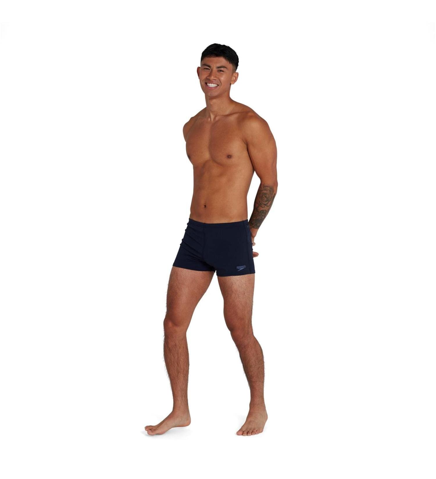 Buy Speedo Men's Essential Endurance Aquashort 38 Navy - High Performance Swimwear for All Ages | Fast International Shipping - Buy Online on GoSupps.com