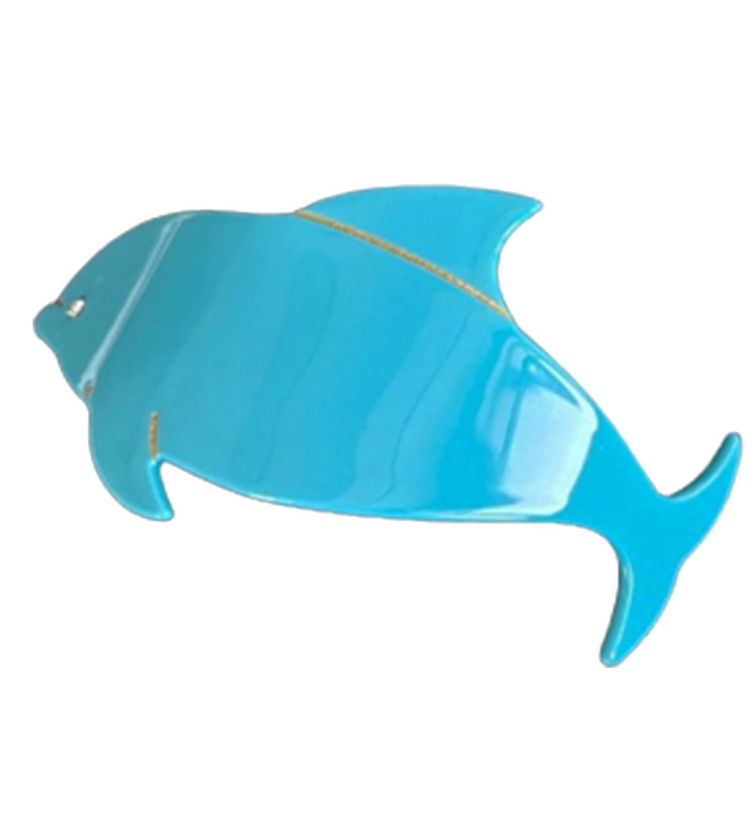 amangul Dolphin Hair Clip for Women Girl Sweet Blue Dolphin Hairpins Side Clip Hair Barrettes for Women Side Bangs Hair Decors - Buy Online on GoSupps.com