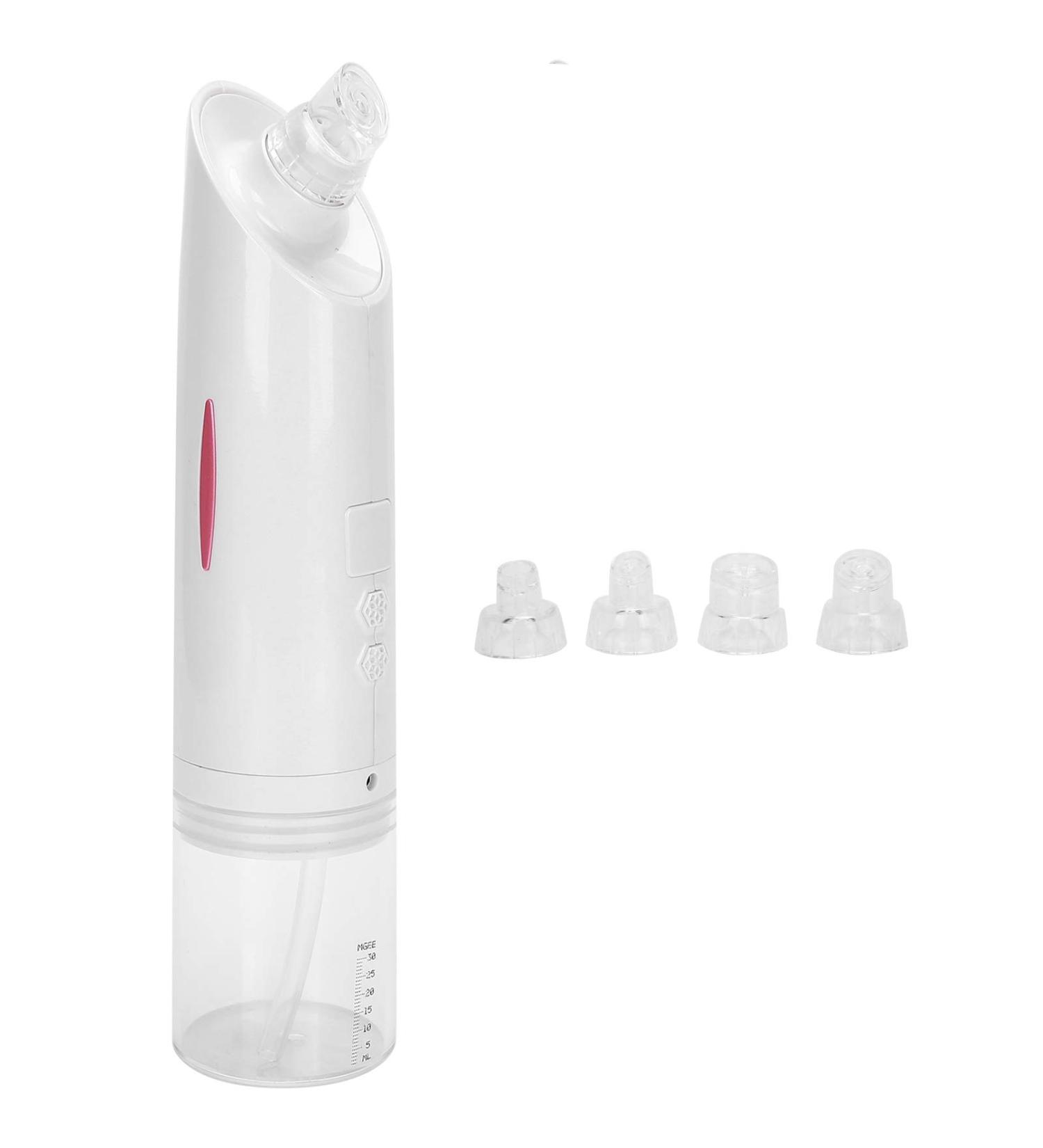 Qukaim Portable Blackhead Cleaner Electric Blackhead Cleaner Pore Cleansing Device Portable Blackhead Removal Face Cleaner Black  - Buy Online on GoSupps.com
