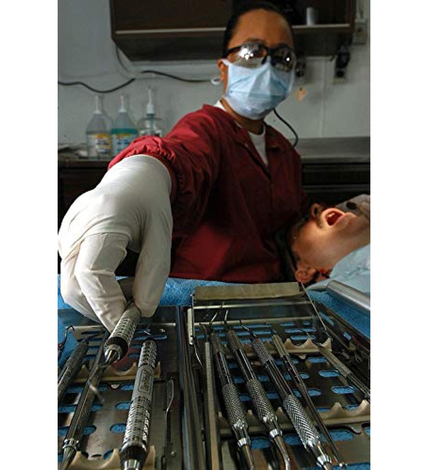 Home Comforts Hypodermics Dental Technician Care Dentistry Man-20 Inch By 30 Inch Laminated Poster With Bright Colors And Vivid Imagery-Fits Perfectly In Many Attractive Frames - Buy Online on GoSupps.com