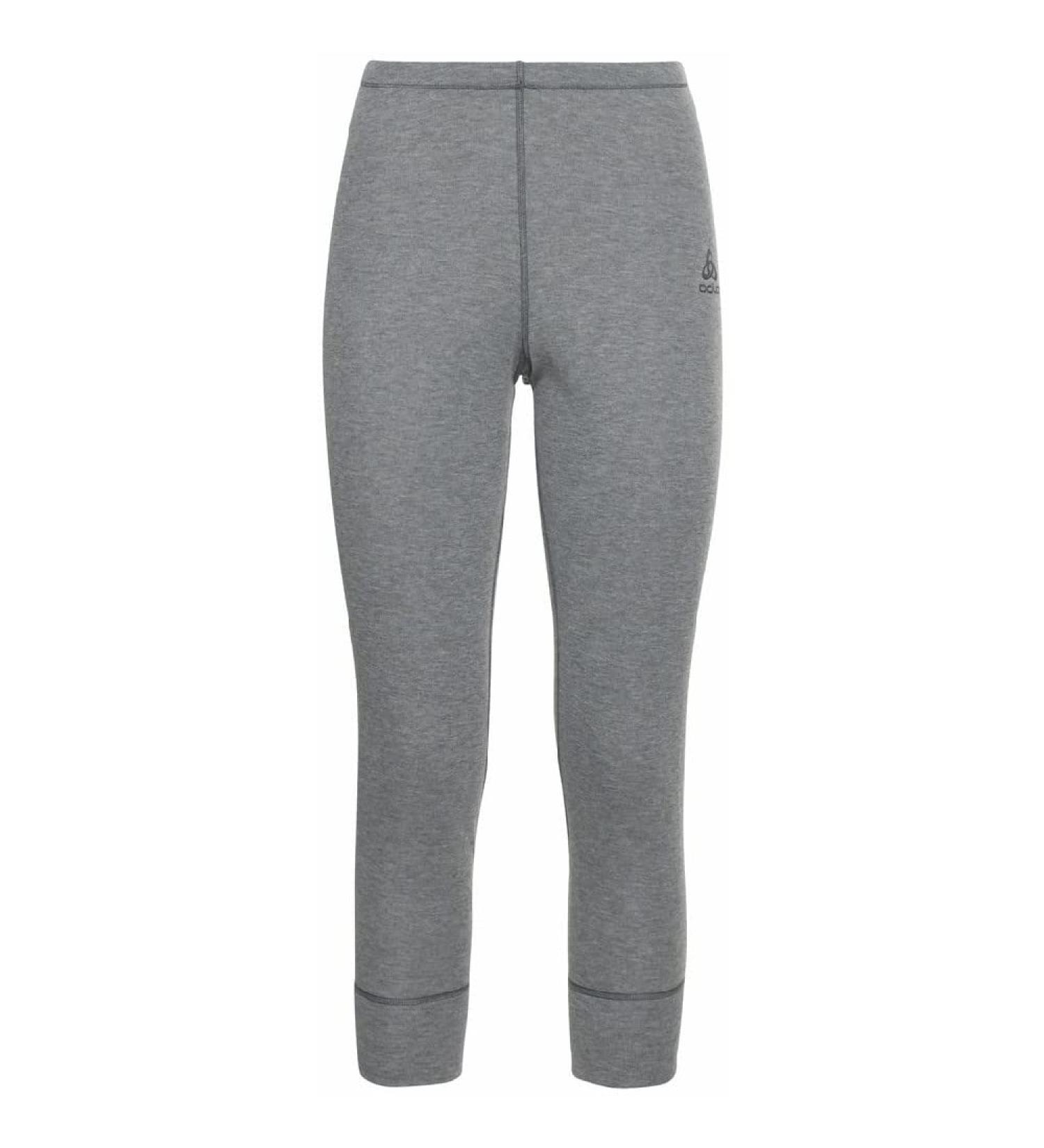 ODLO Thermo Leggings for Women - Active Warm Thermal Underwear | Ski Socks | Steel Grey Melange - Buy Online on GoSupps.com